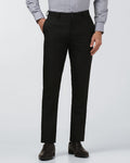Black Solid Trouser - Luis