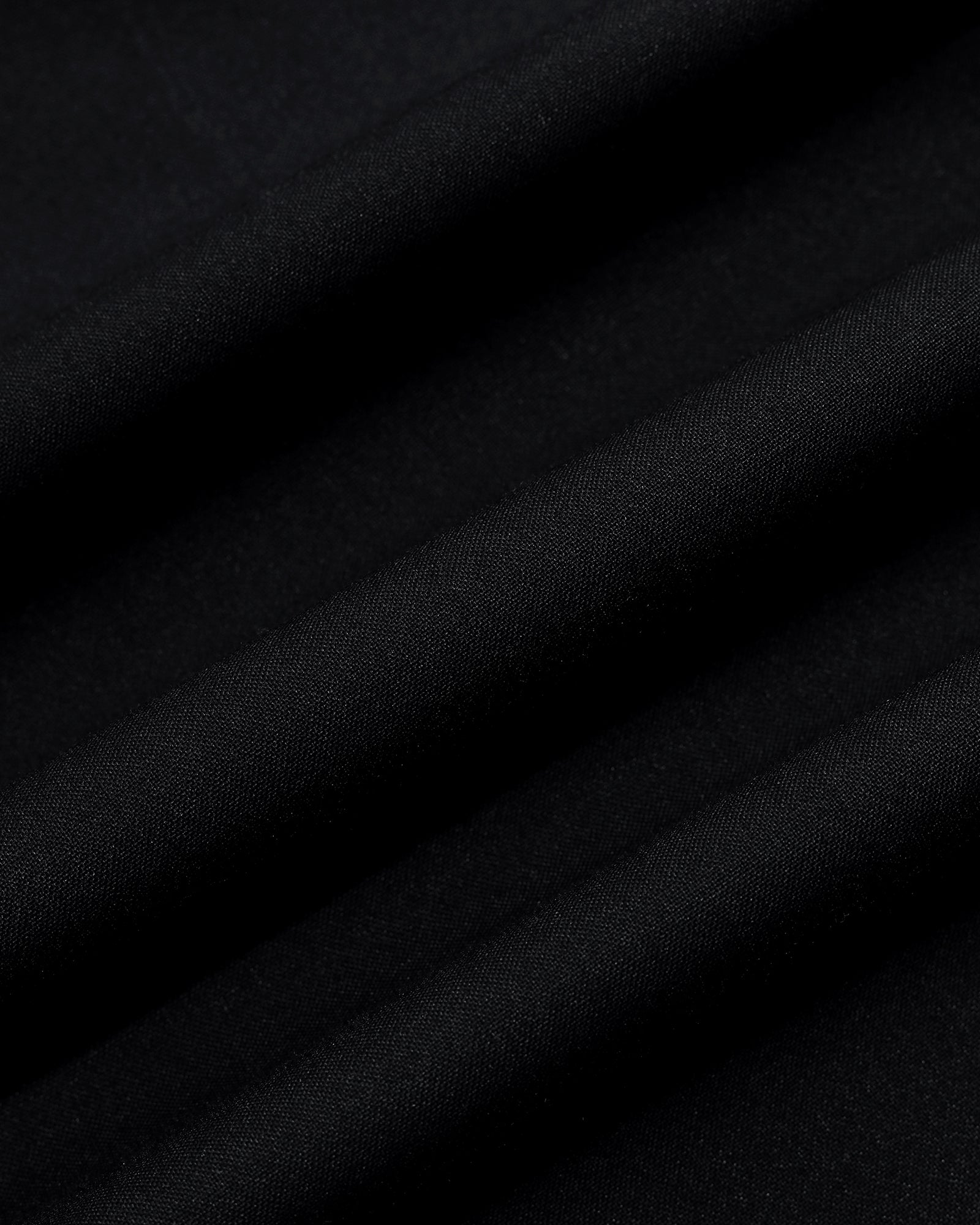 Black Solid Trouser - Luis