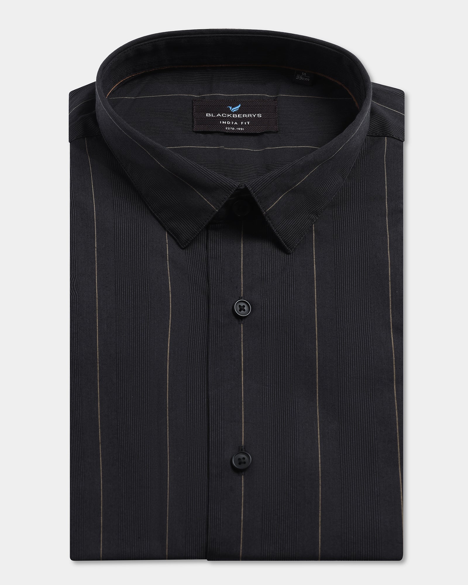 Black Stripe Shirt - Ovlon