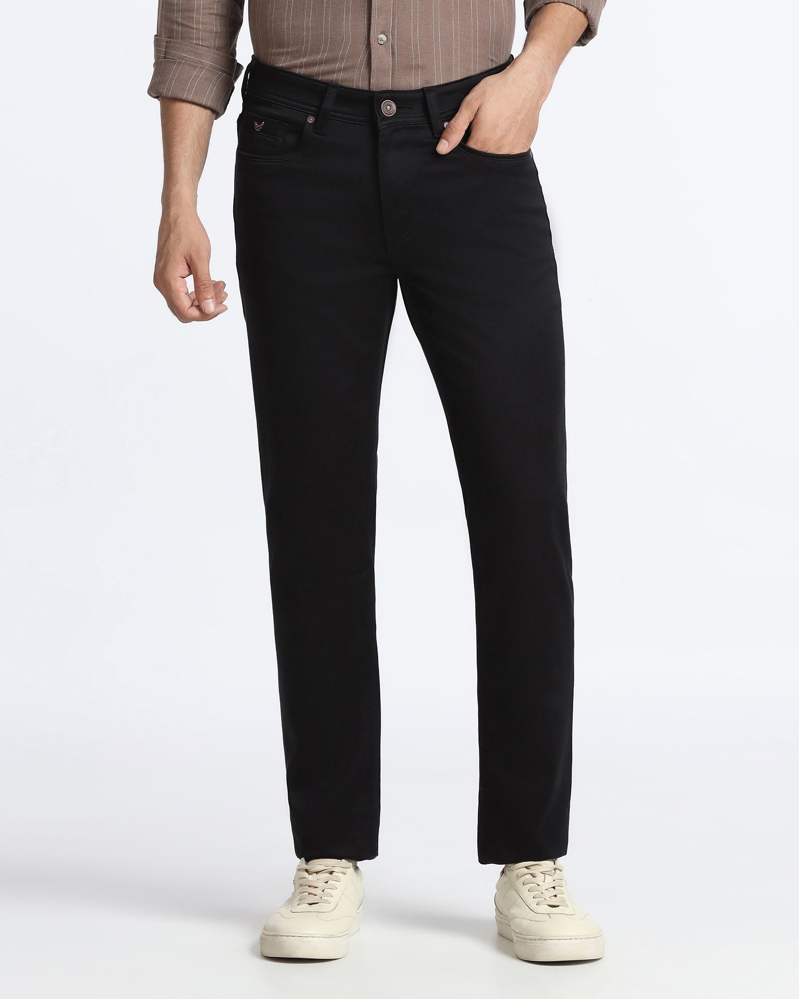 Black Bleed Zero Slim Comfort Jeans - Abto