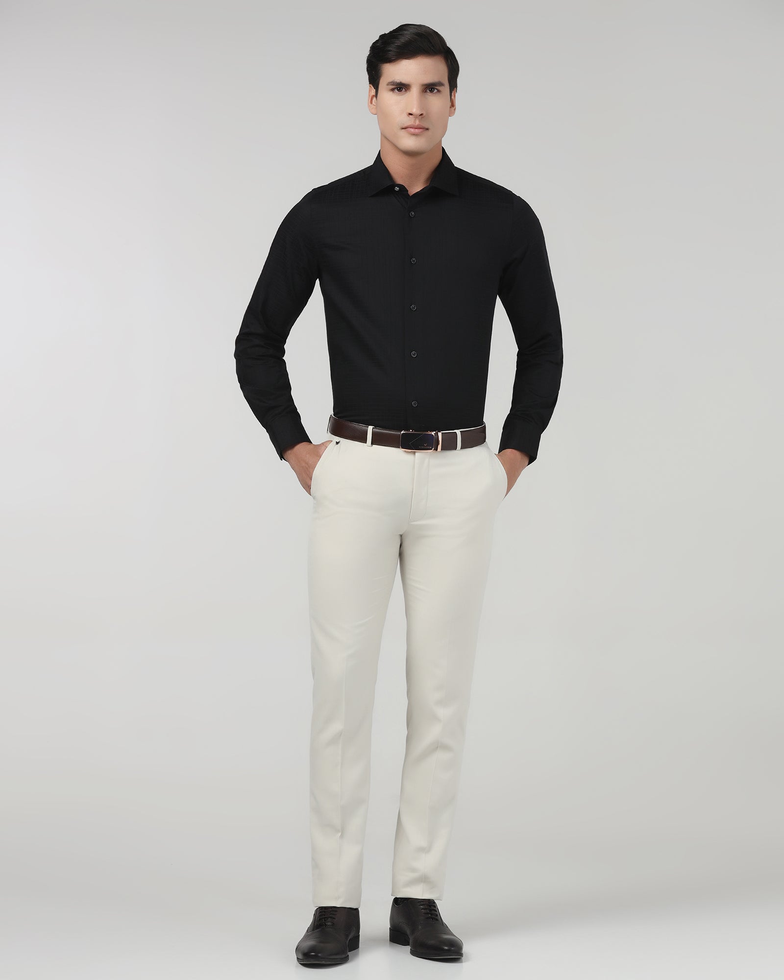 Black Check Shirt - Lexus