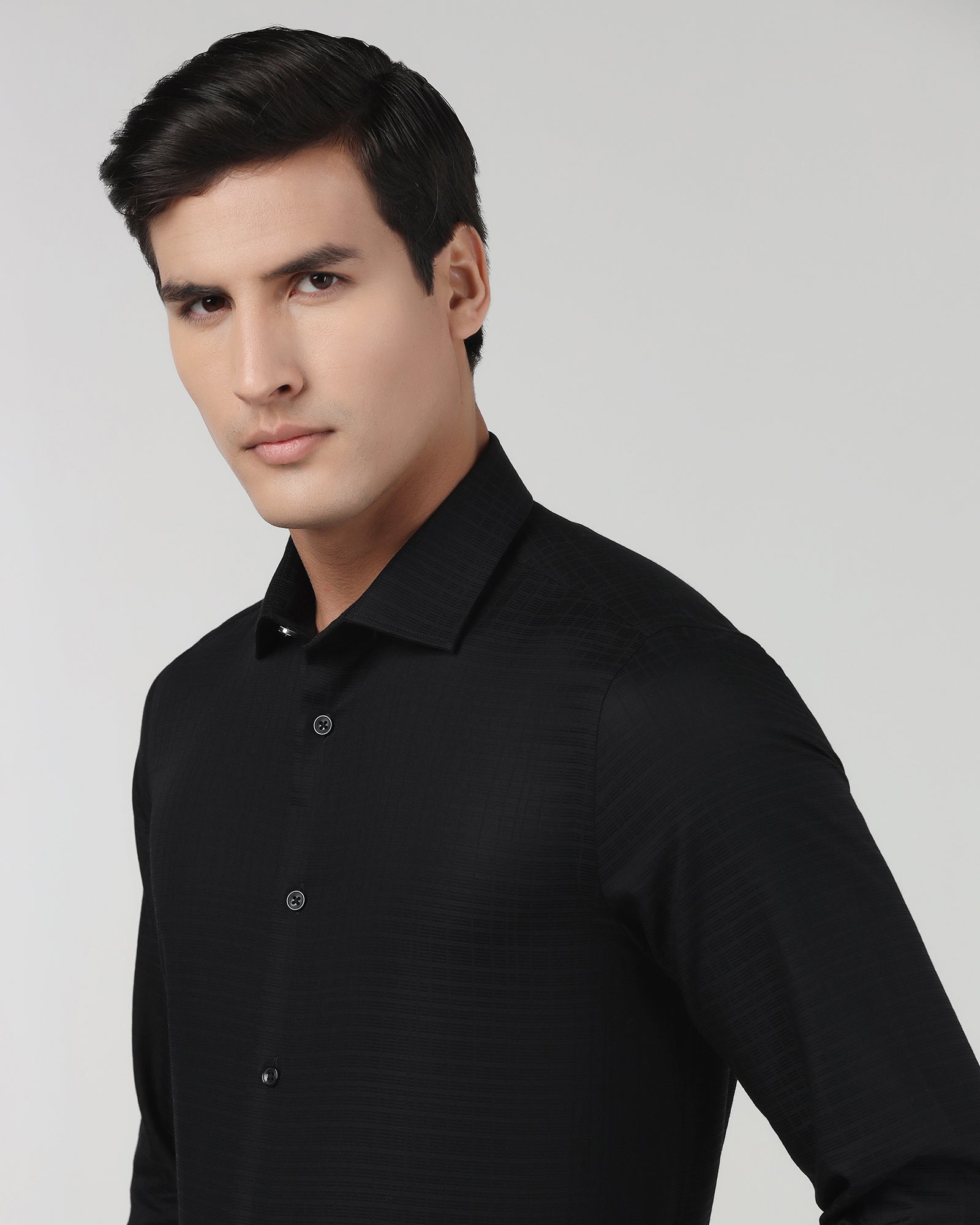 Black Check Shirt - Lexus