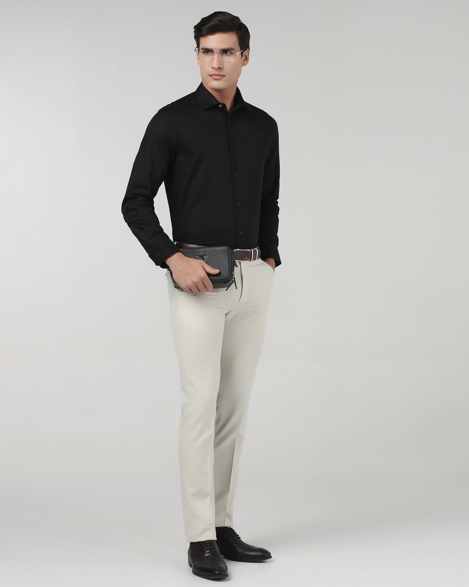 Black Check Shirt - Lexus