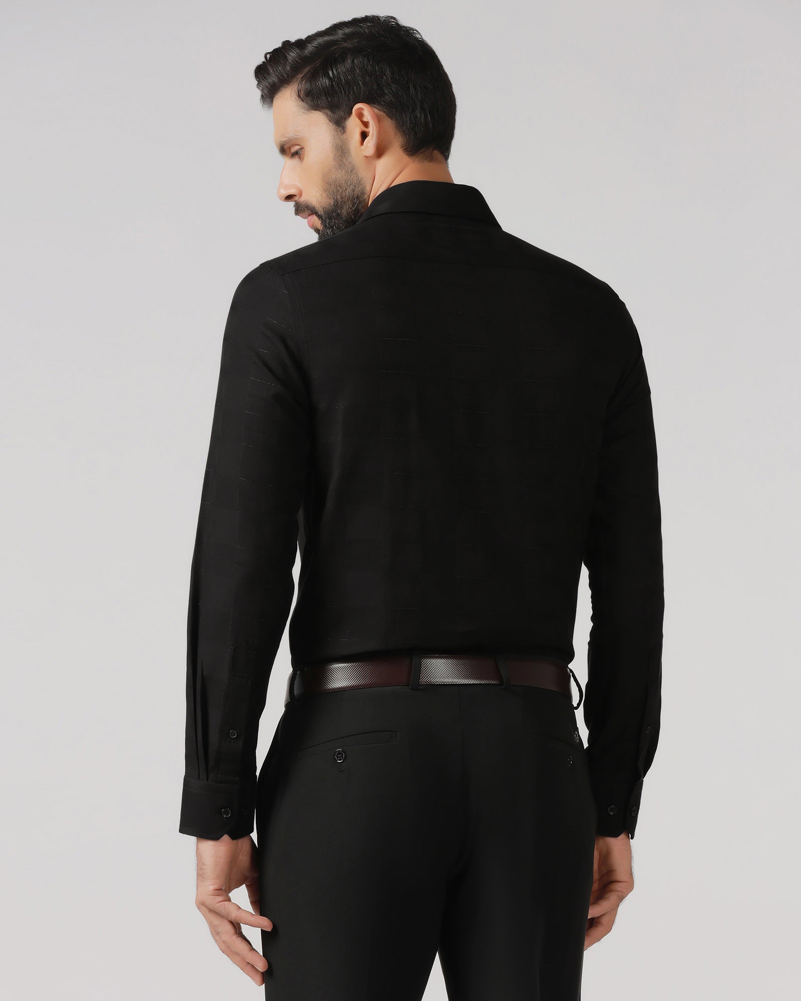 Black Check Shirt - Rainer