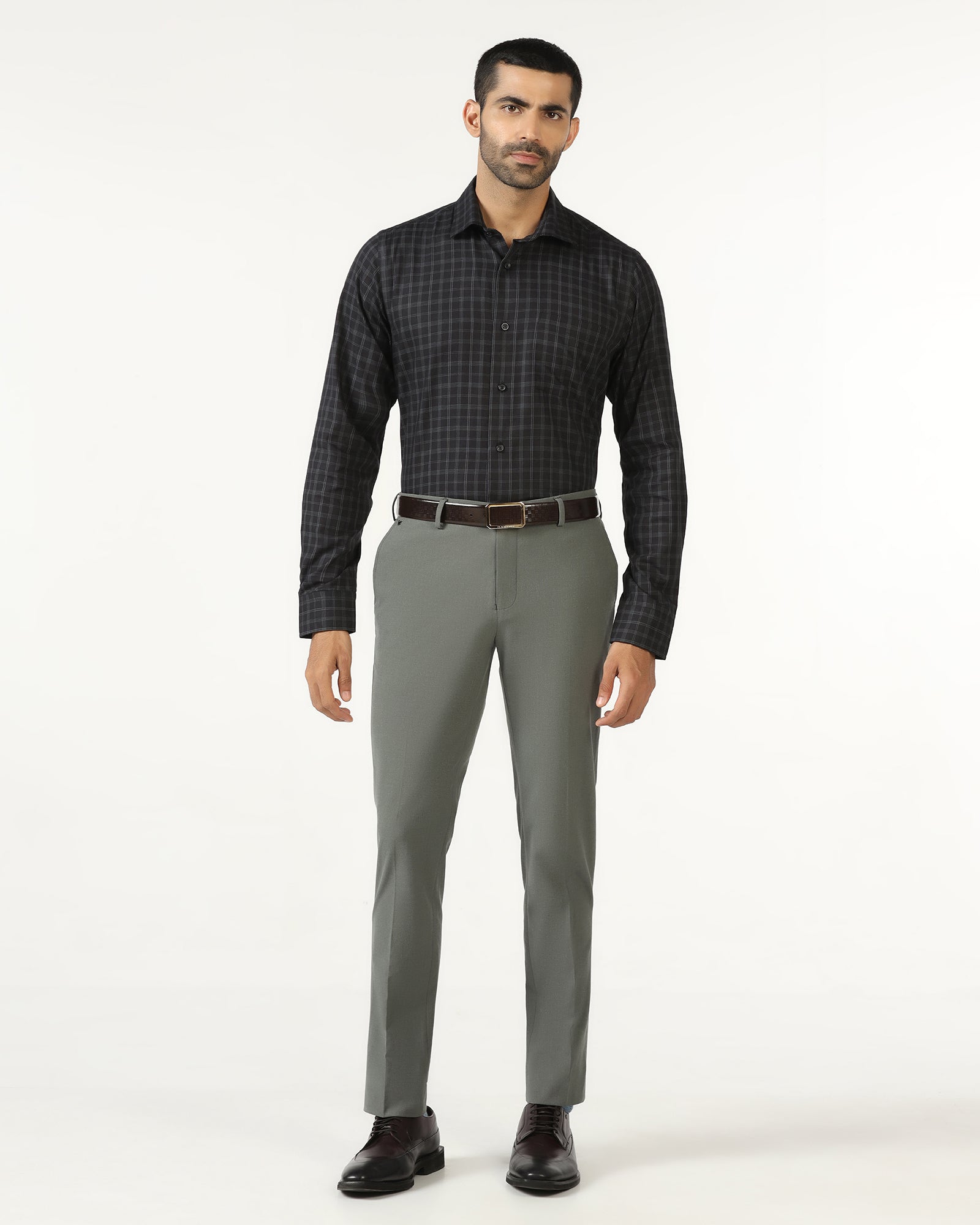 Black Check Shirt - Renew