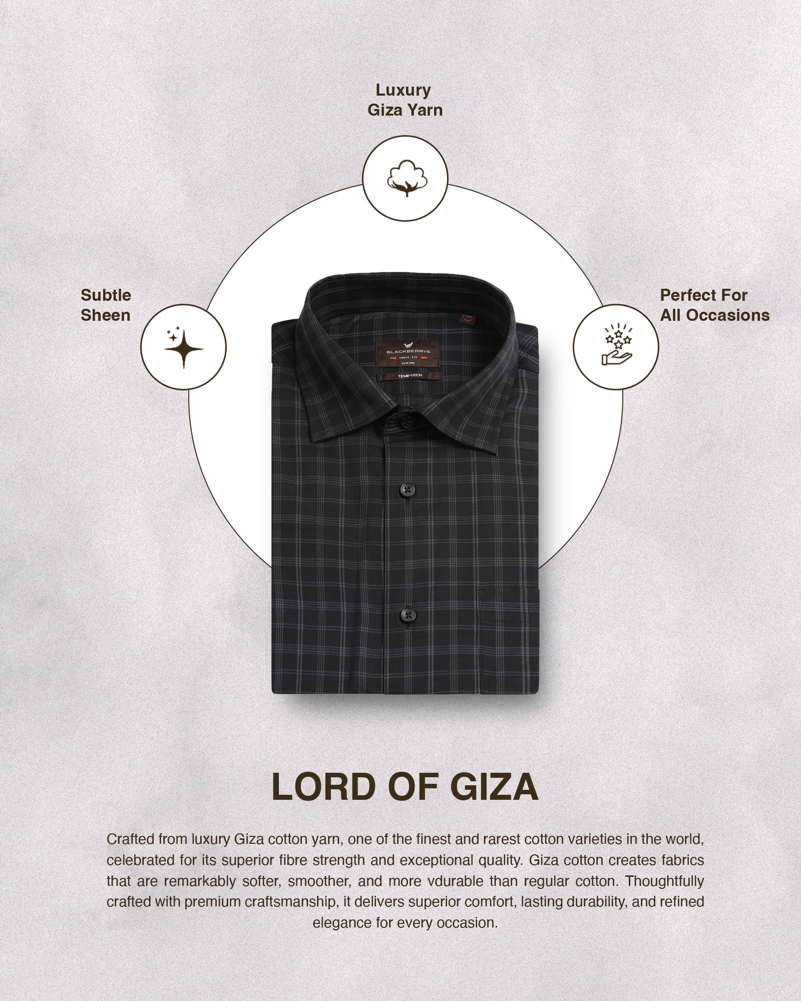 Black Check Shirt - Renew