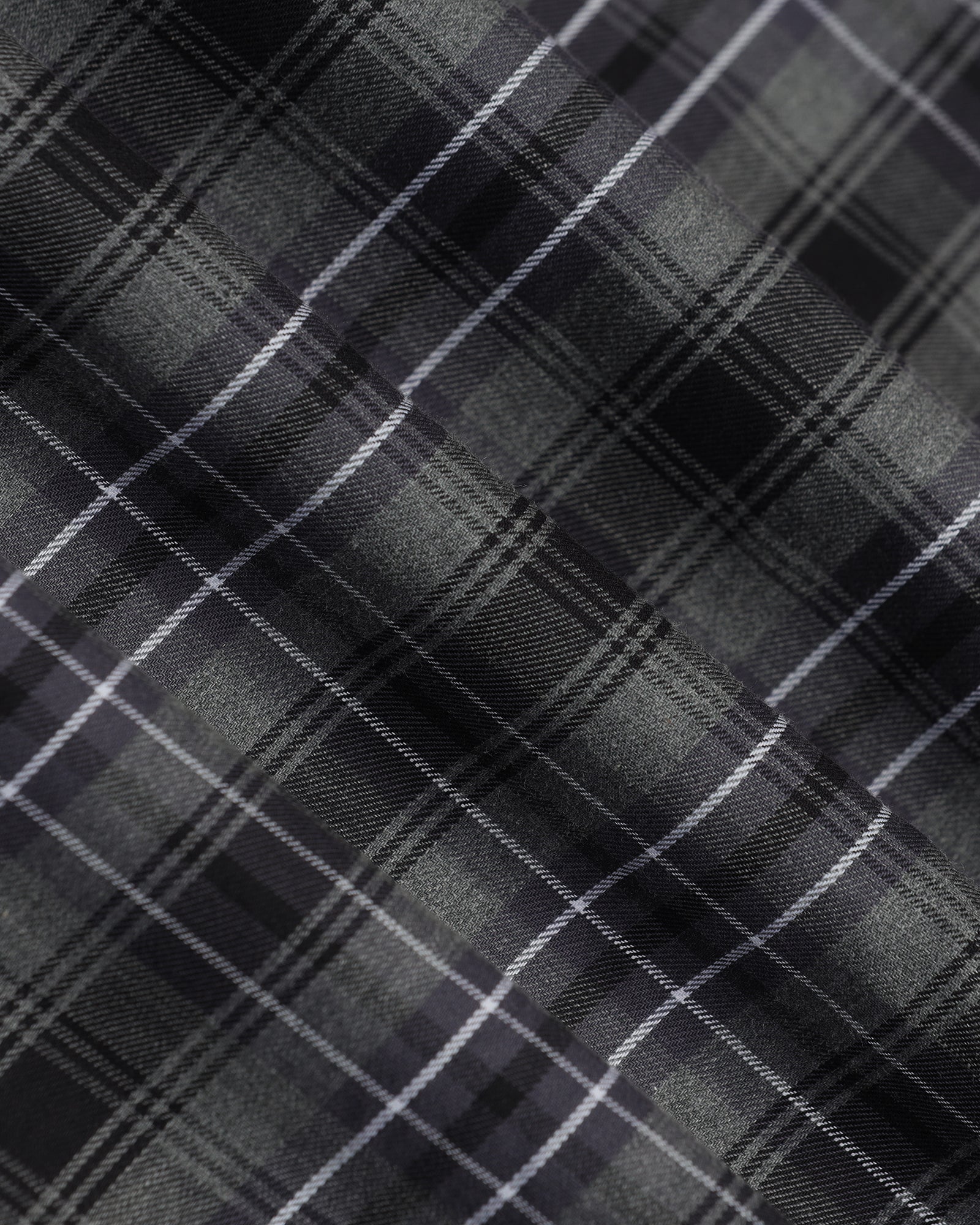 Black Check Shirt - Yahiko