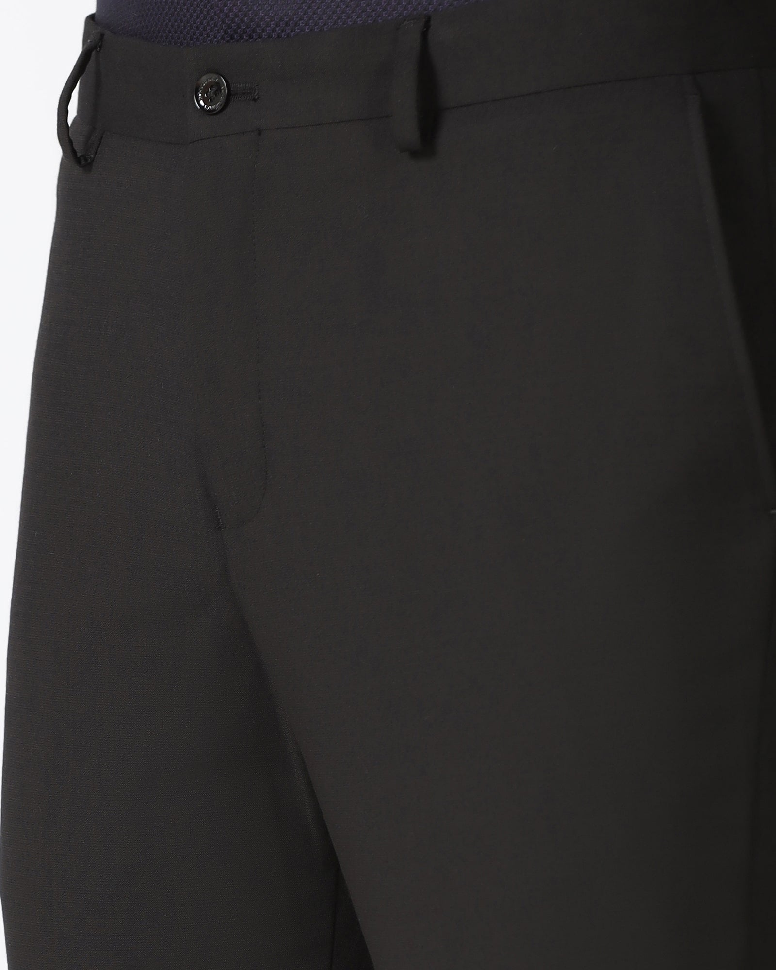 Black Check Trouser - Baylor