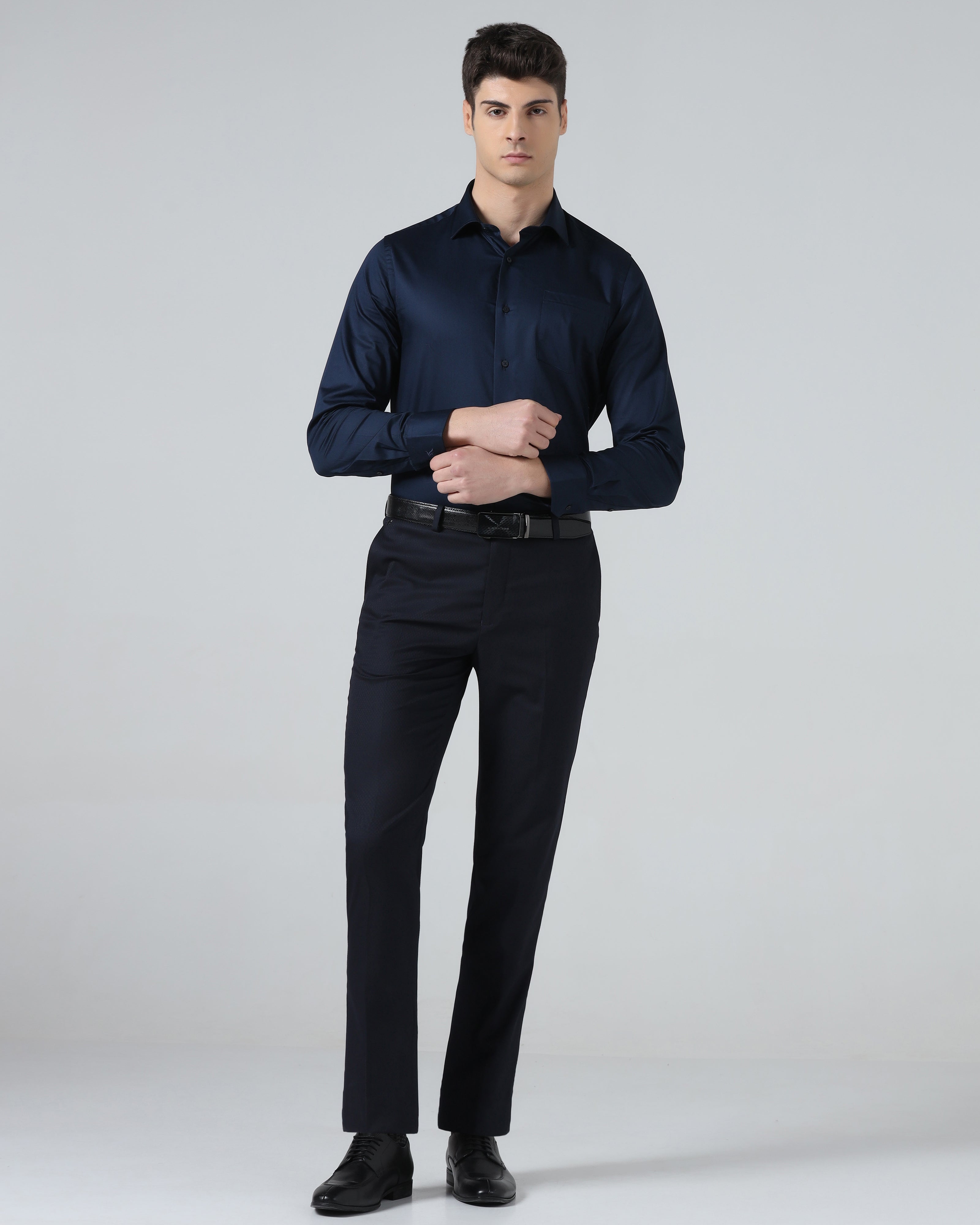 Black Check Trouser