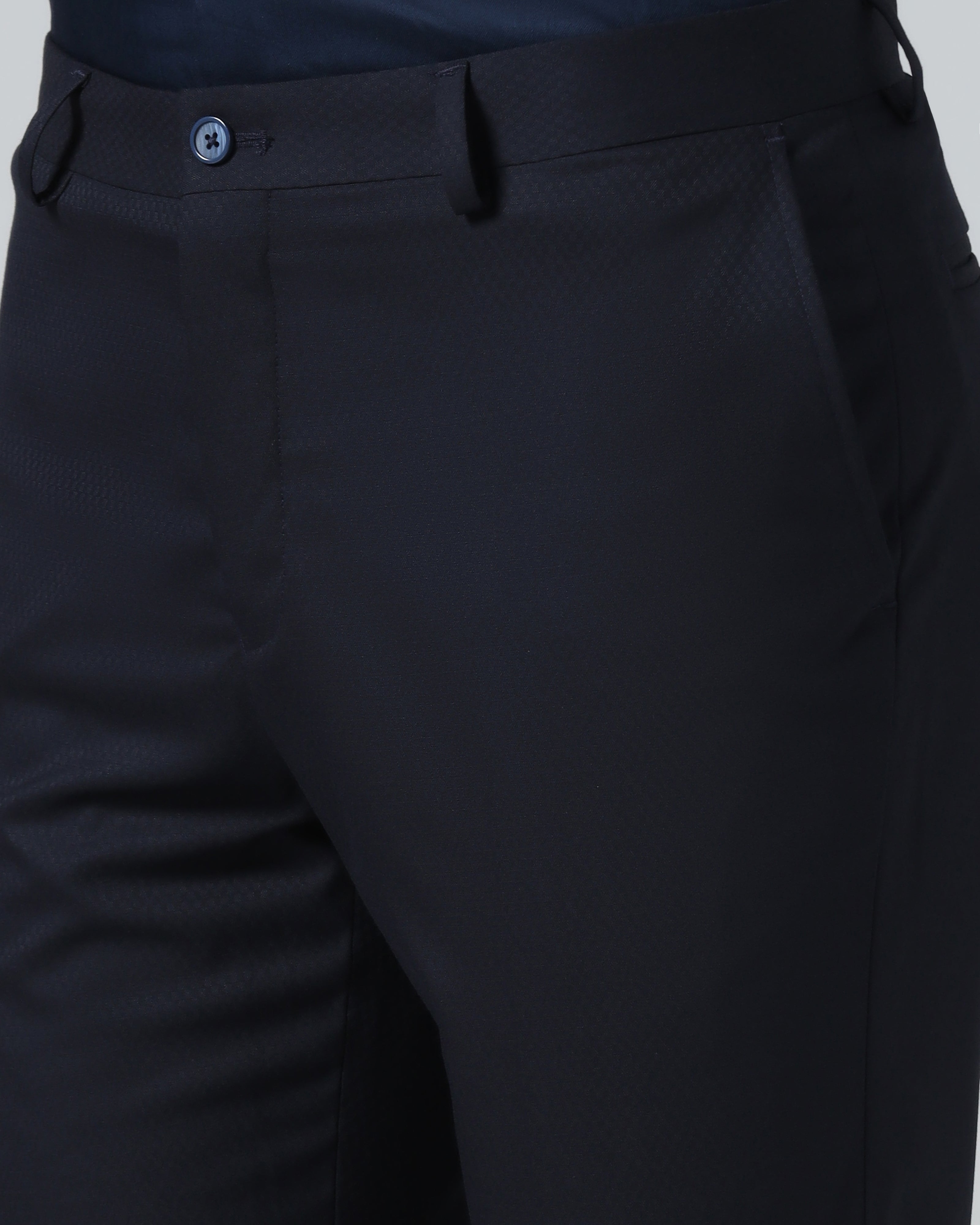 Black Check Trouser