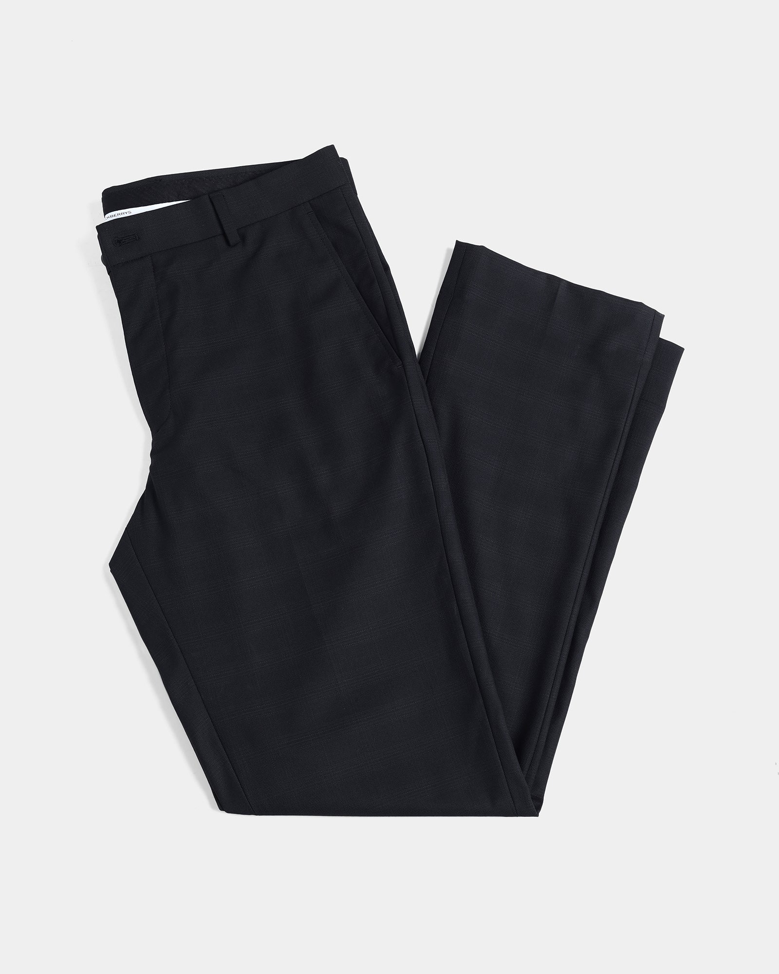 Black Check Trouser - Rogers