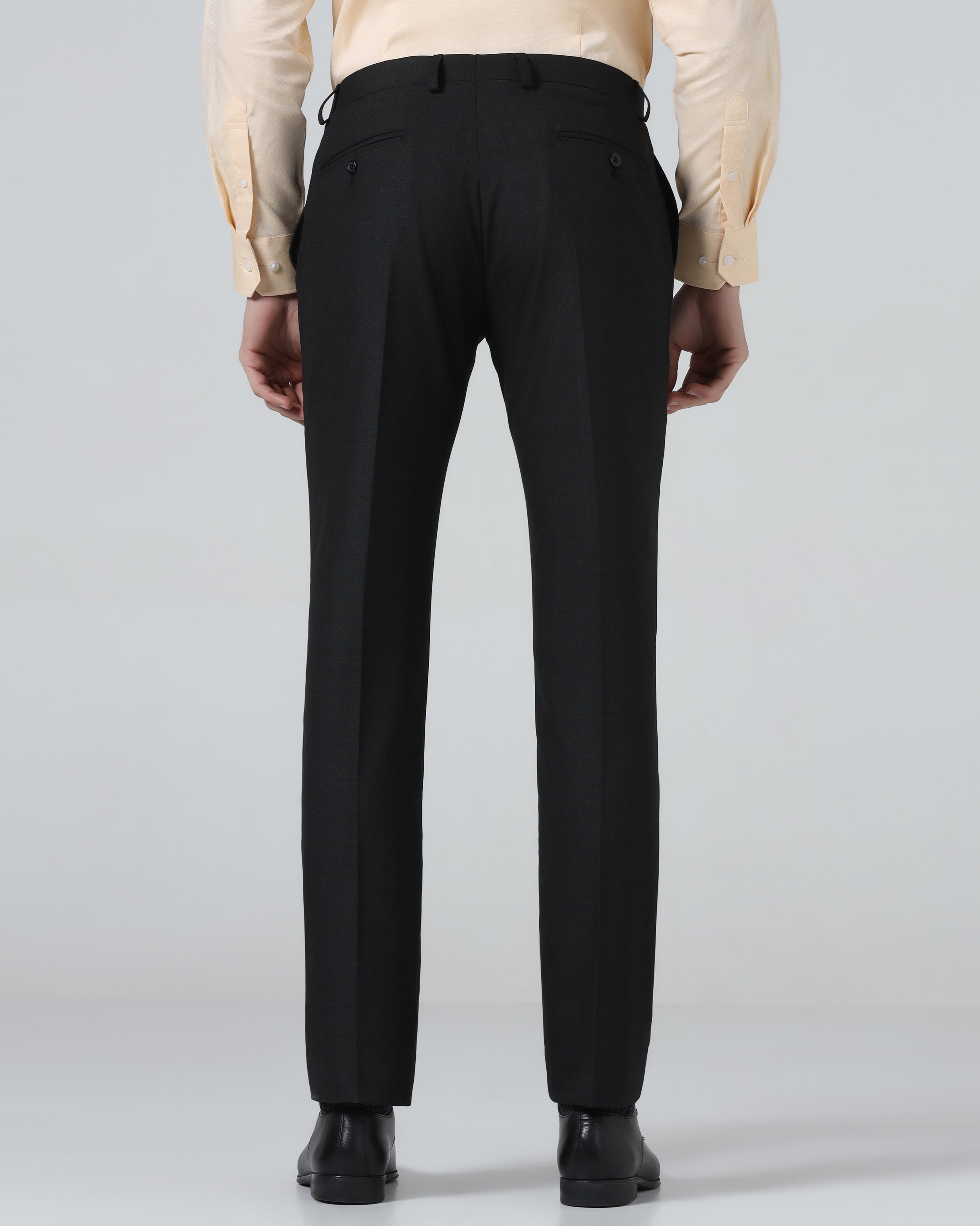 Black Check Trouser - Stunning