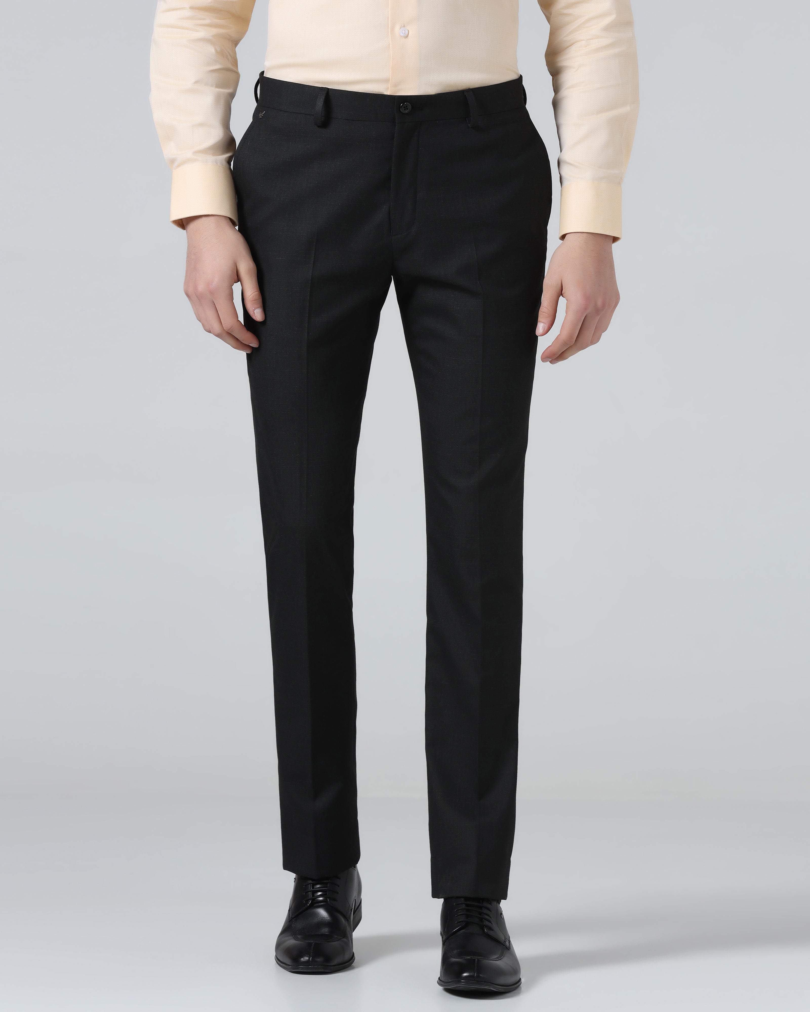 Black Check Trouser - Stunning