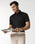 Black Half Sleeve Solid Shirt - Dawn