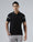 Black Jacquard Polo - Dapper