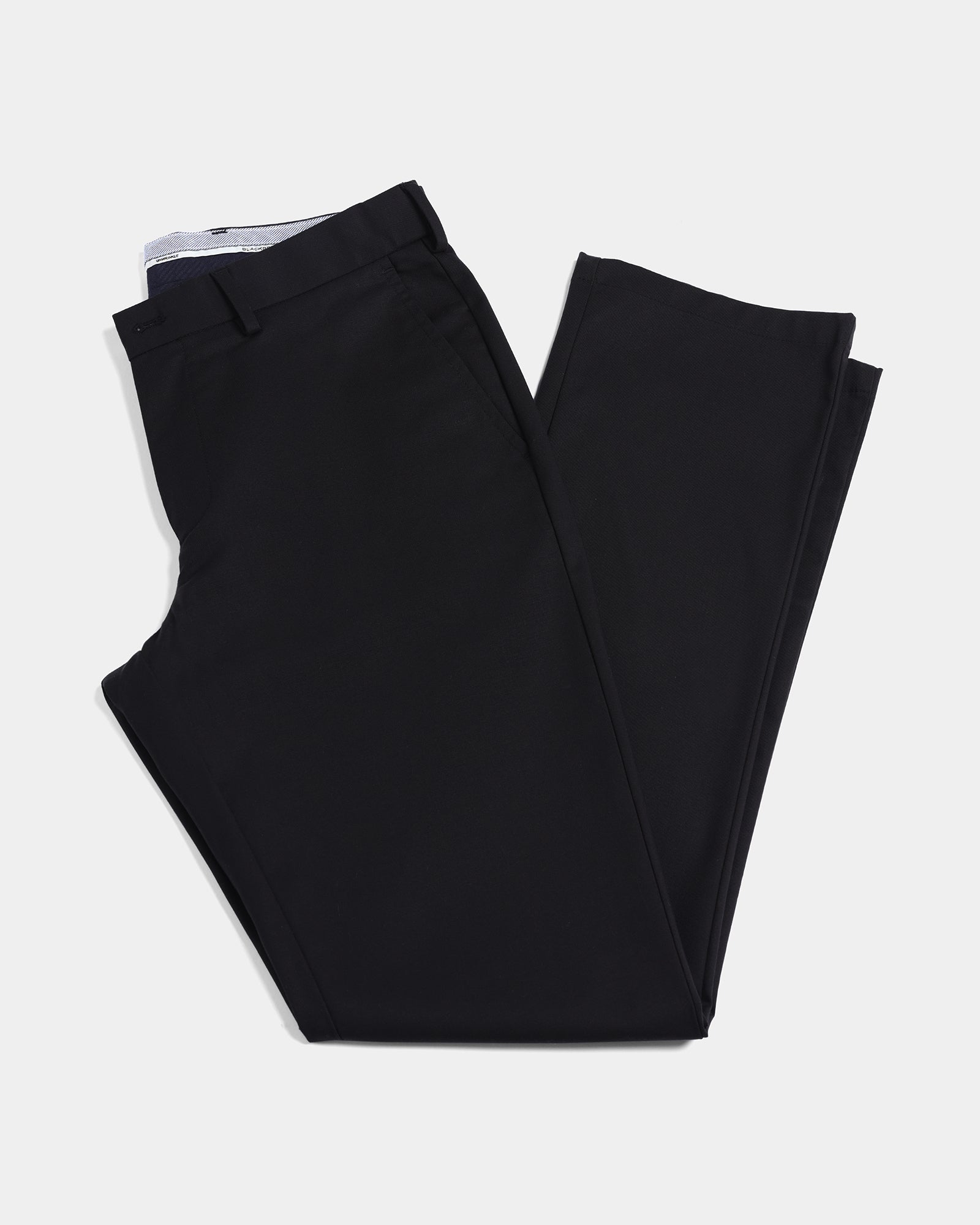 Black Non Iron Solid Khakis - Maple