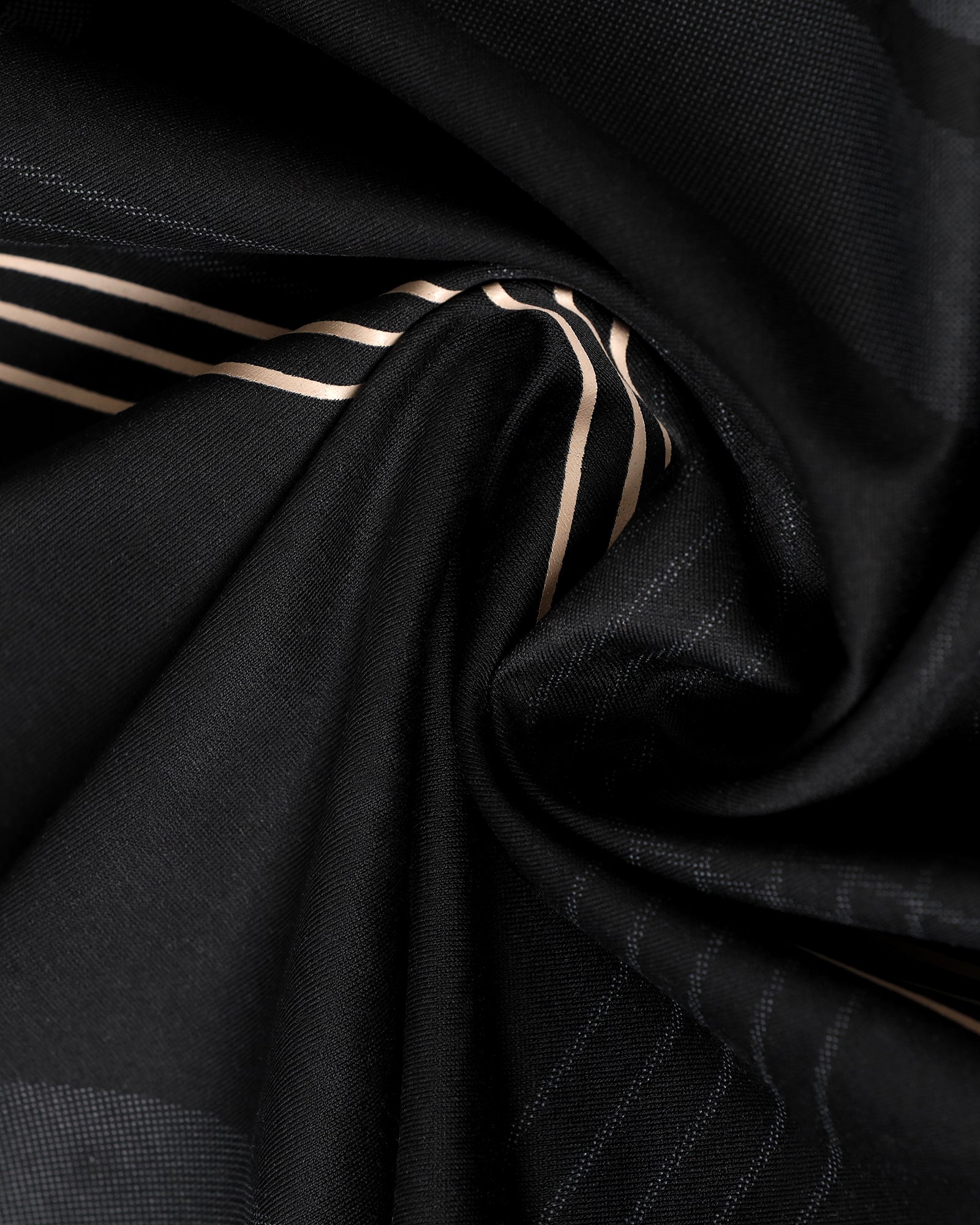 Black Printed Polo - Kenny