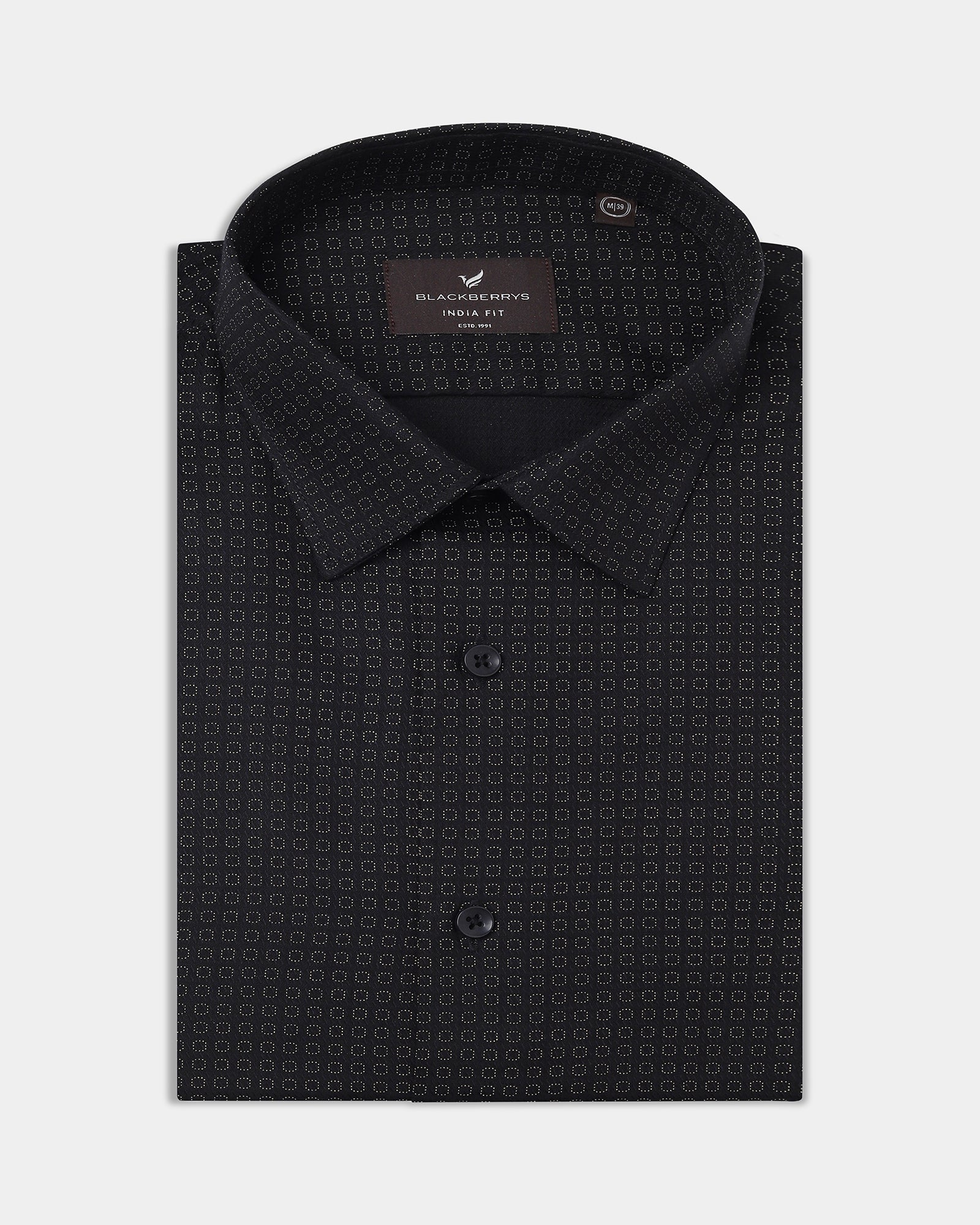 Black Printed Shirt - Belgium