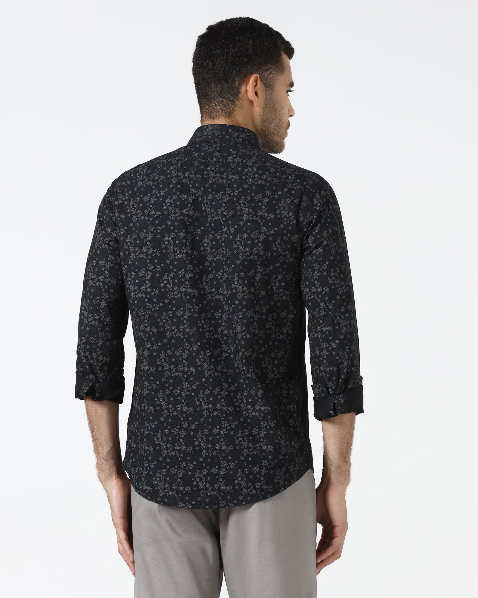 Black Printed Shirt - Casol