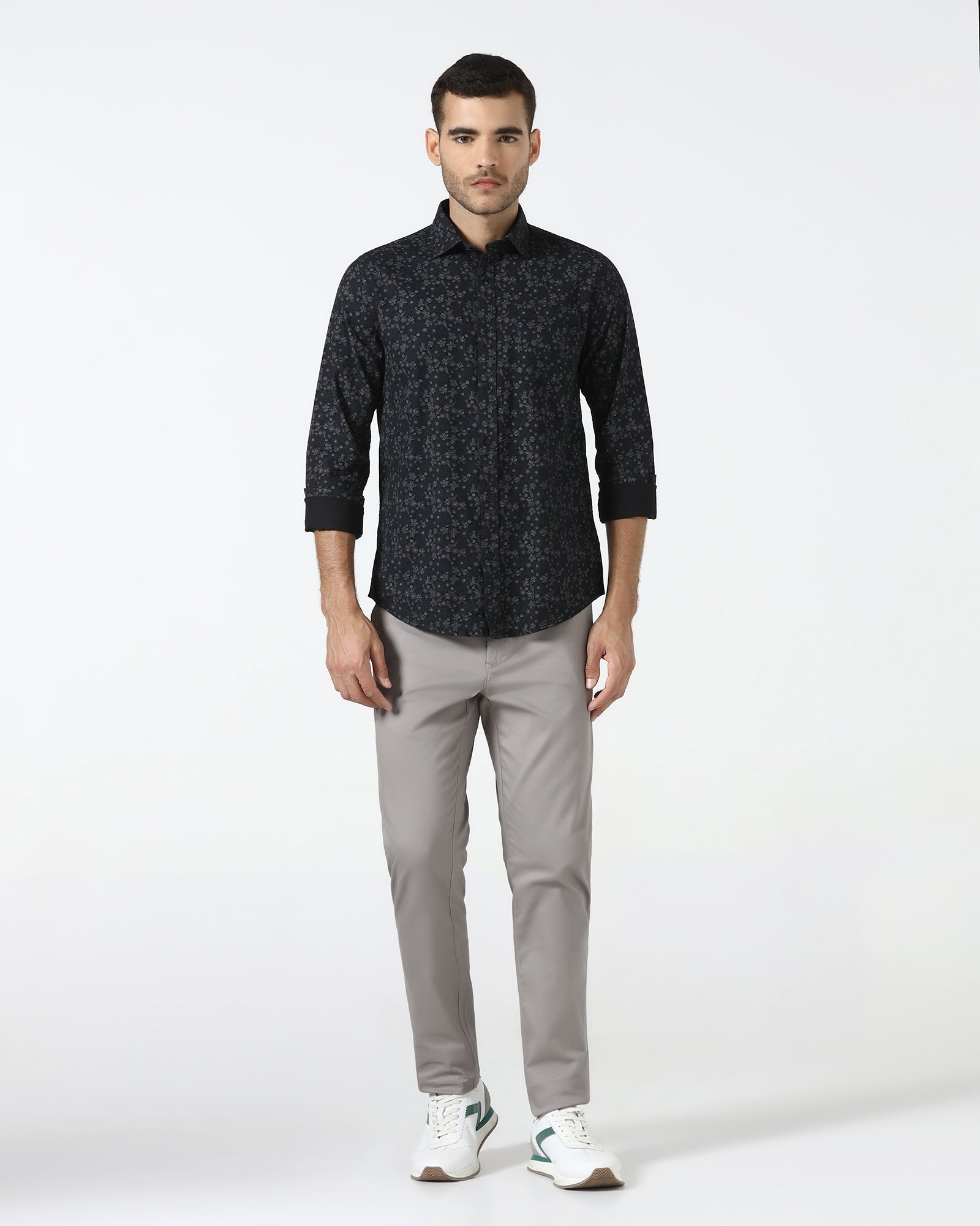 Black Printed Shirt - Casol