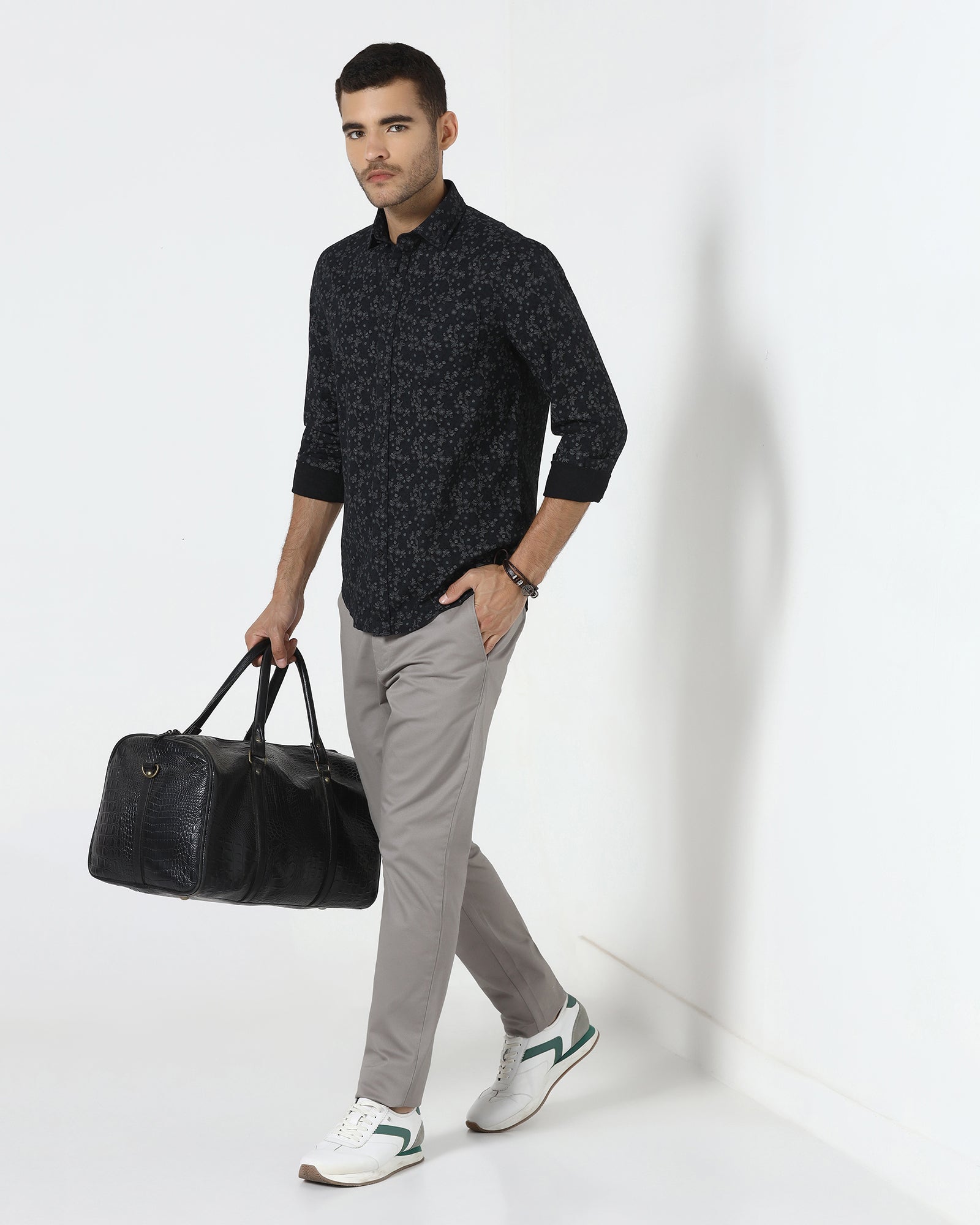 Black Printed Shirt - Casol