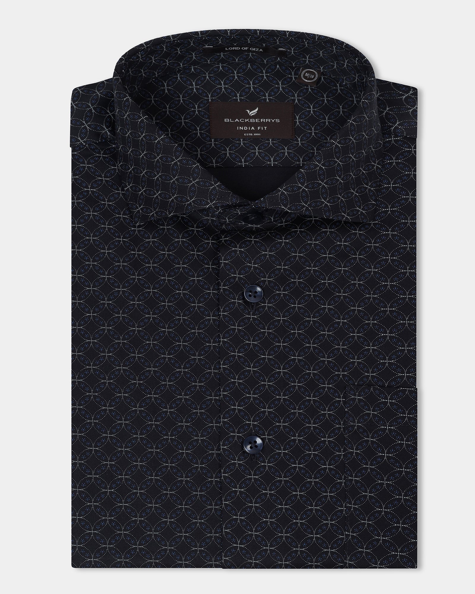 Black Printed Shirt - Cloud