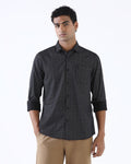 Black Printed Shirt - Poger