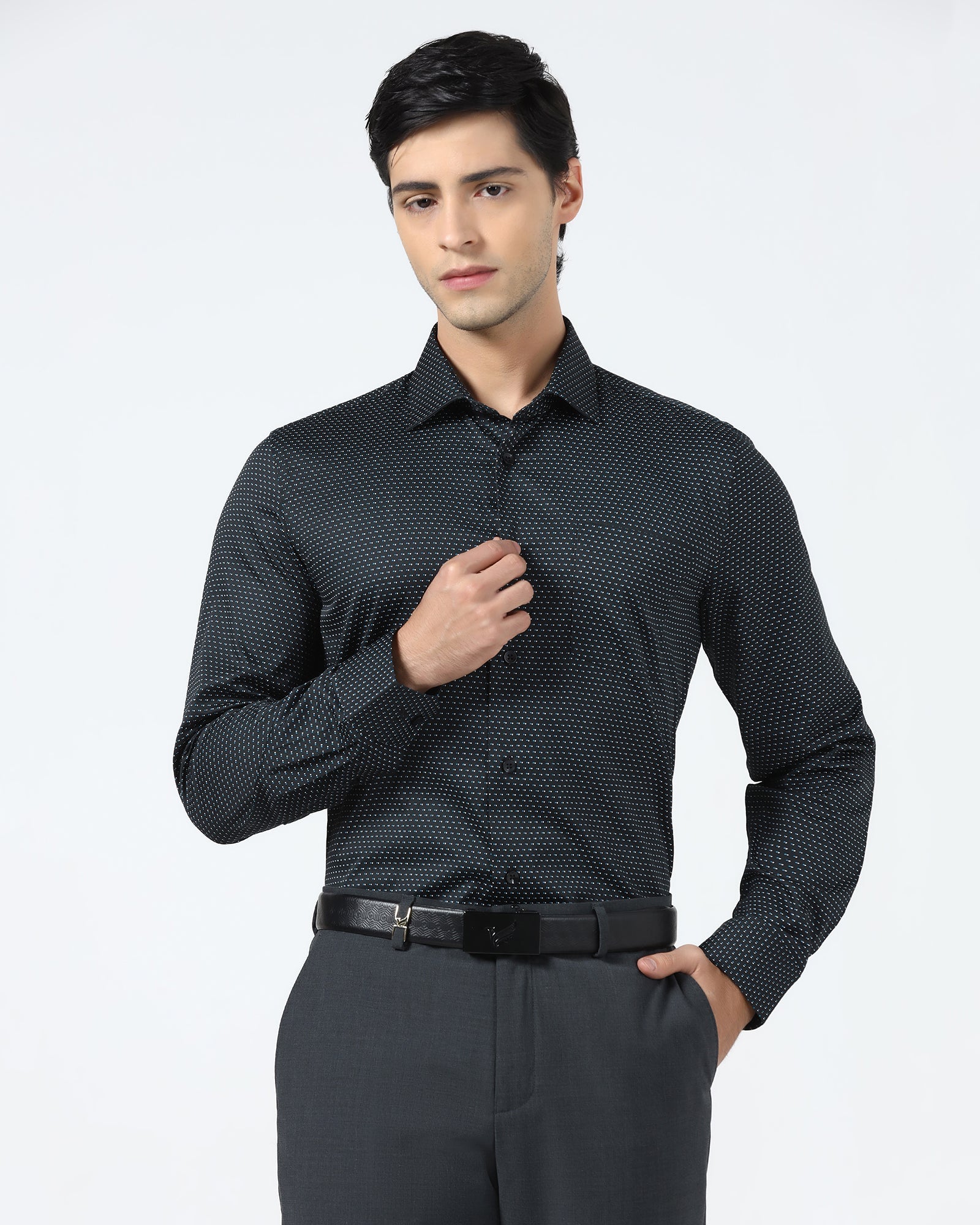 Black Printed Shirt - Rapid