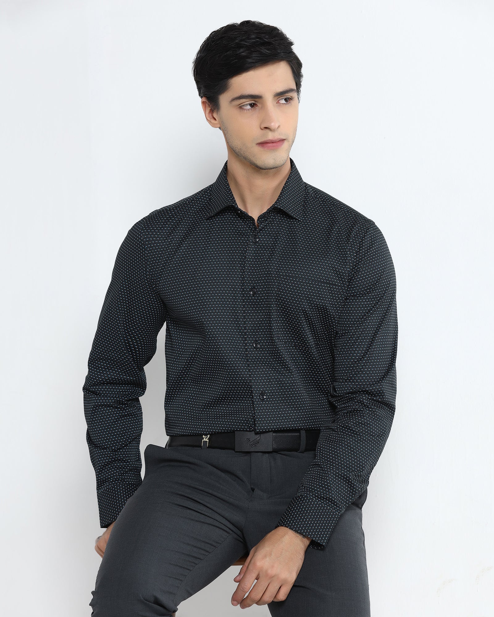 Black Printed Shirt - Rapid