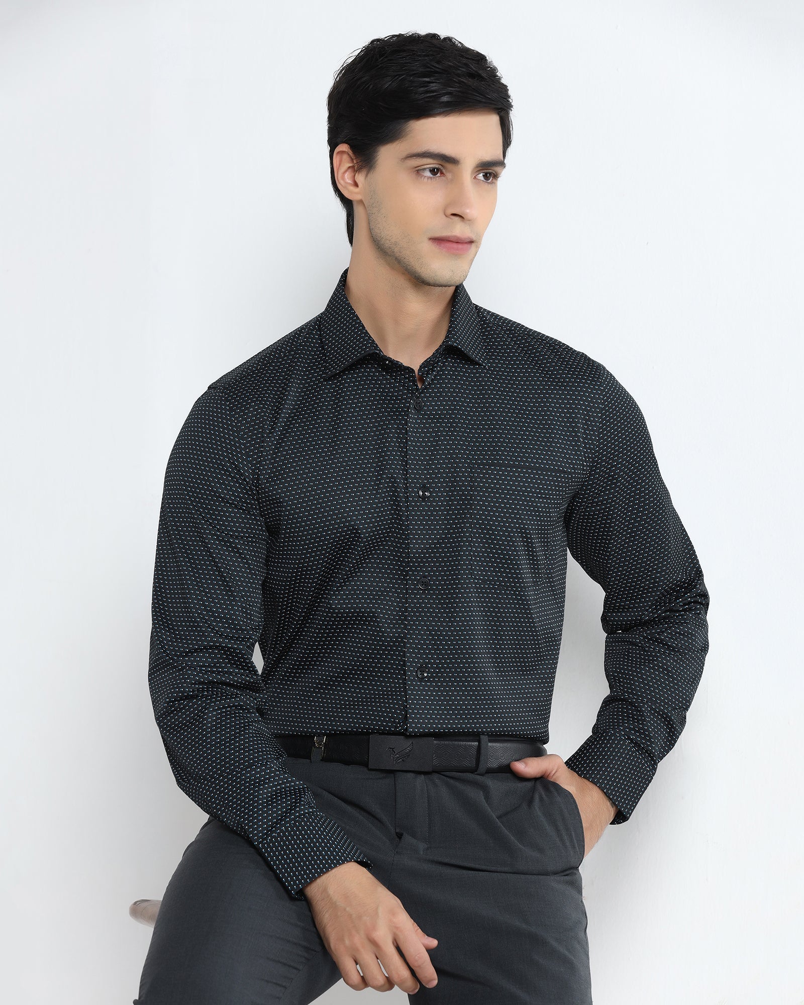 Black Printed Shirt - Rapid