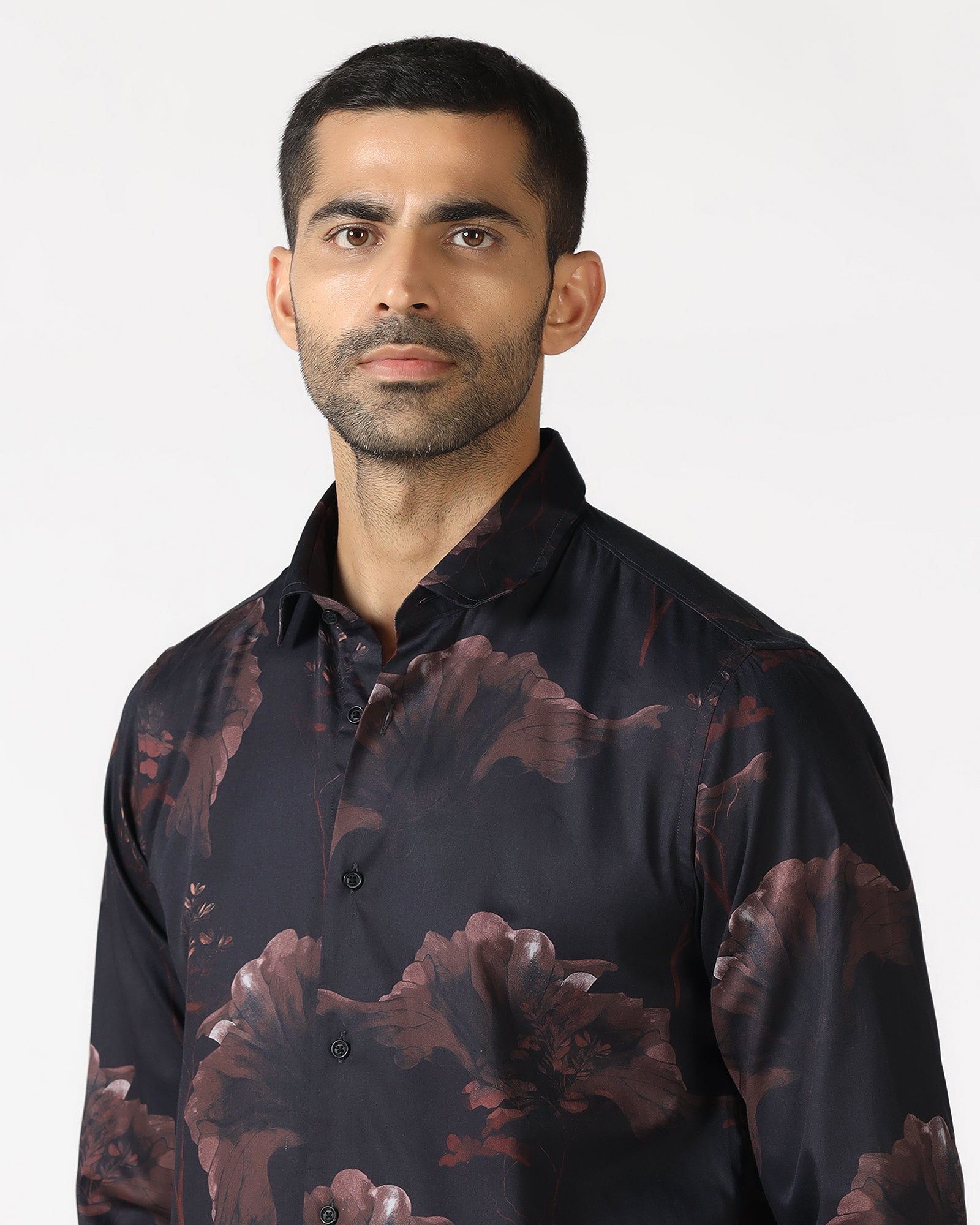 Black Printed Shirt - Rodion