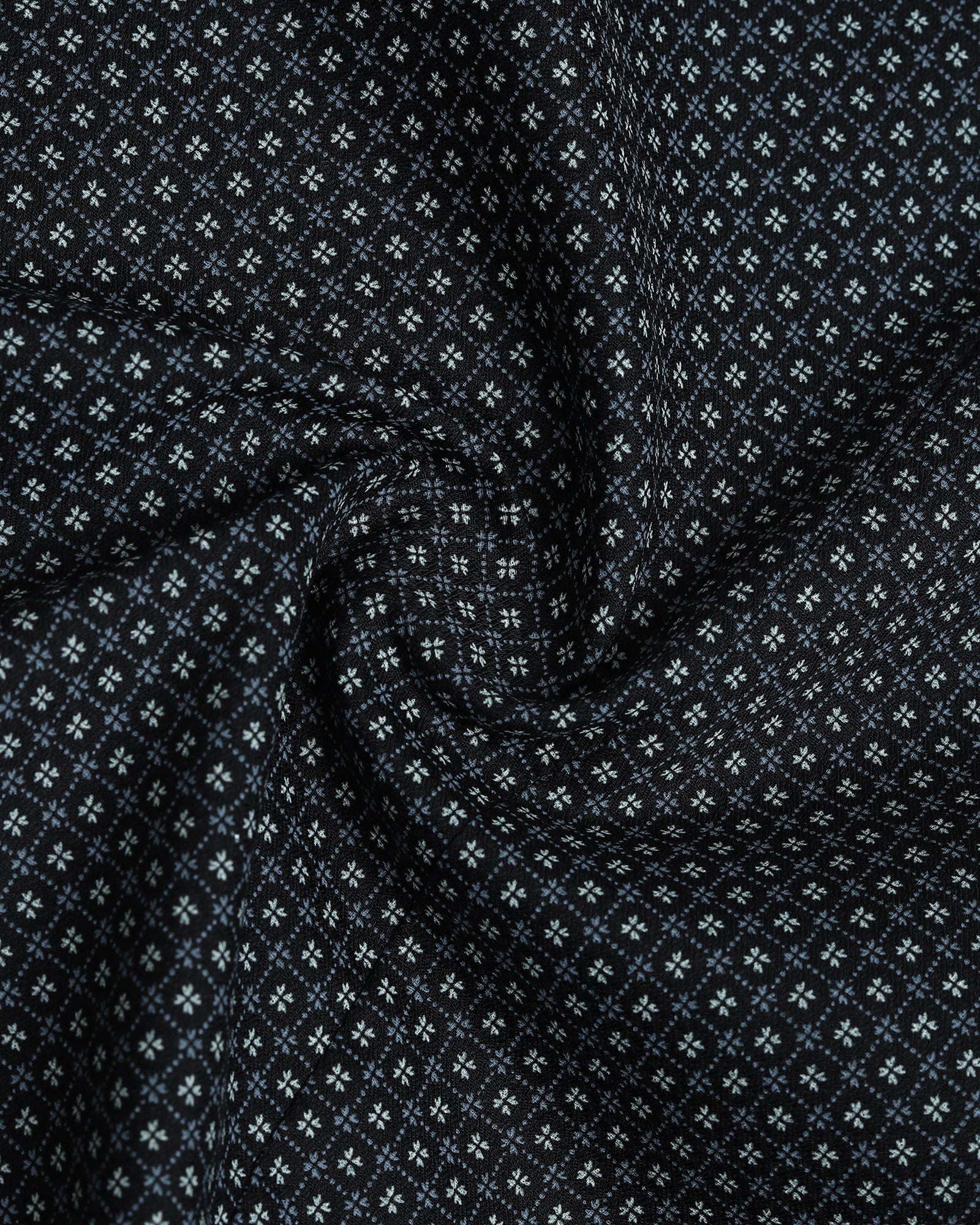 Black Printed Shirt - Uskai