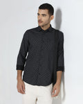 Black Printed Shirt - Waba