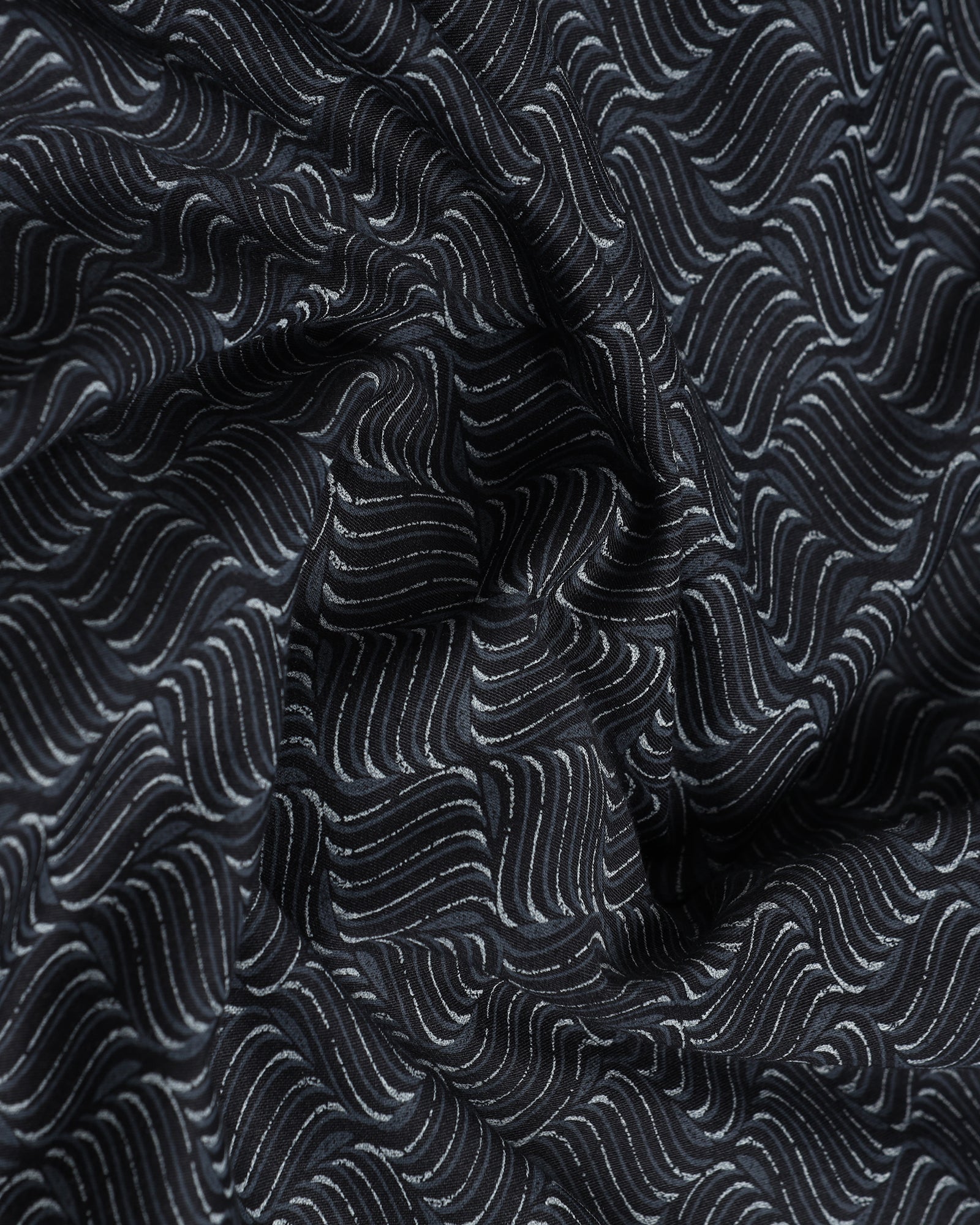 Black Printed Shirt - Waba