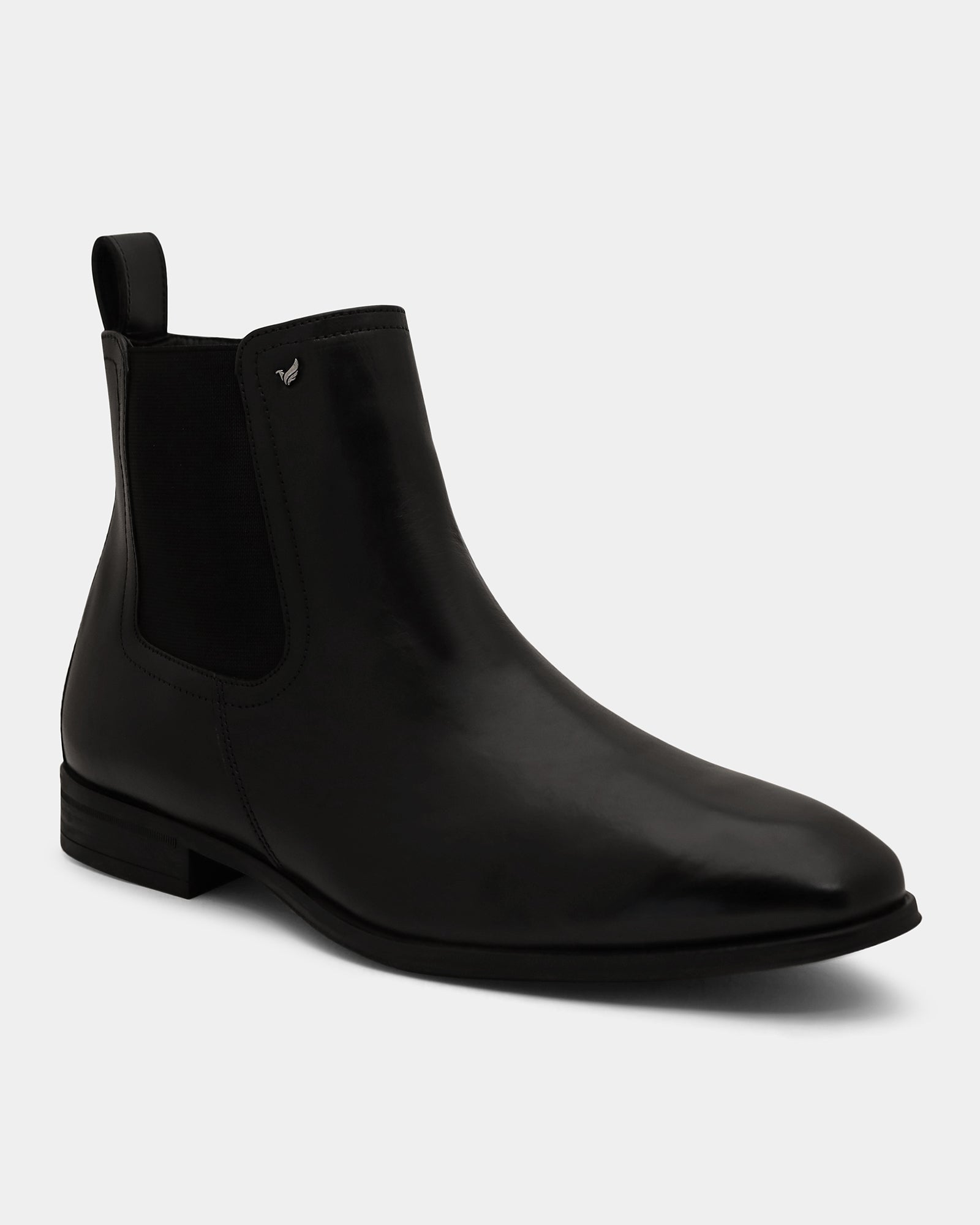 Black Solid Boots - Wrayy