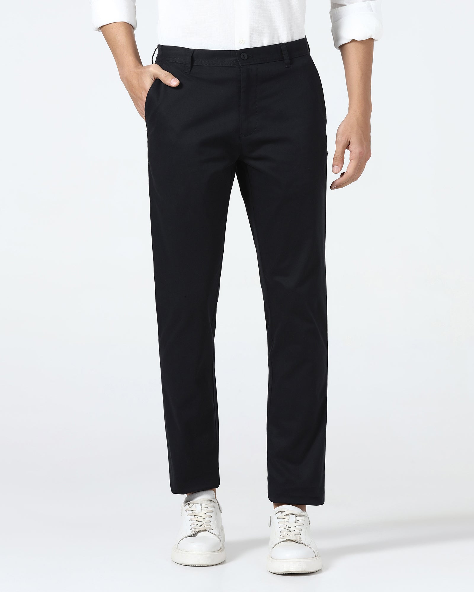 Black Solid Khaki - Salt