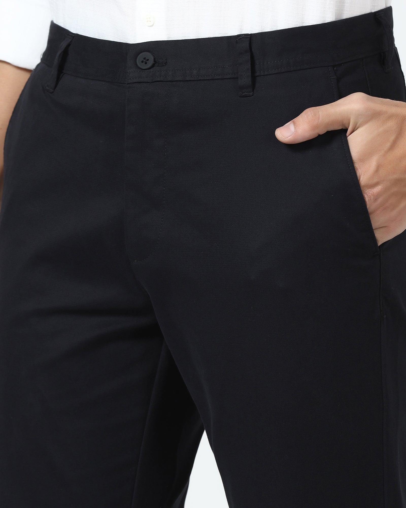 Black Solid Khaki - Salt