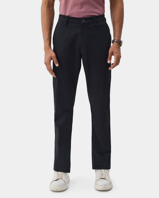 Black Solid Khakis - Kolt