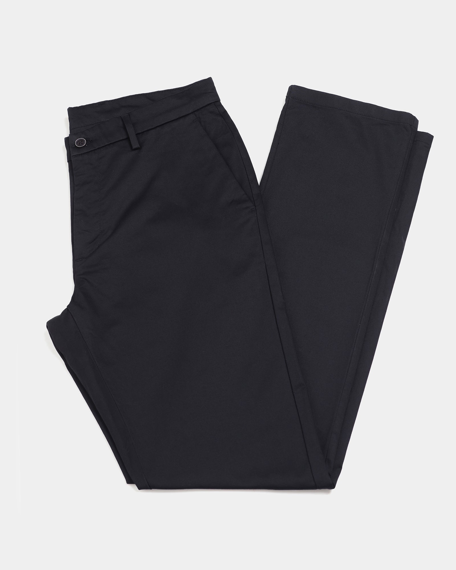 Black Solid Khakis - Kolt