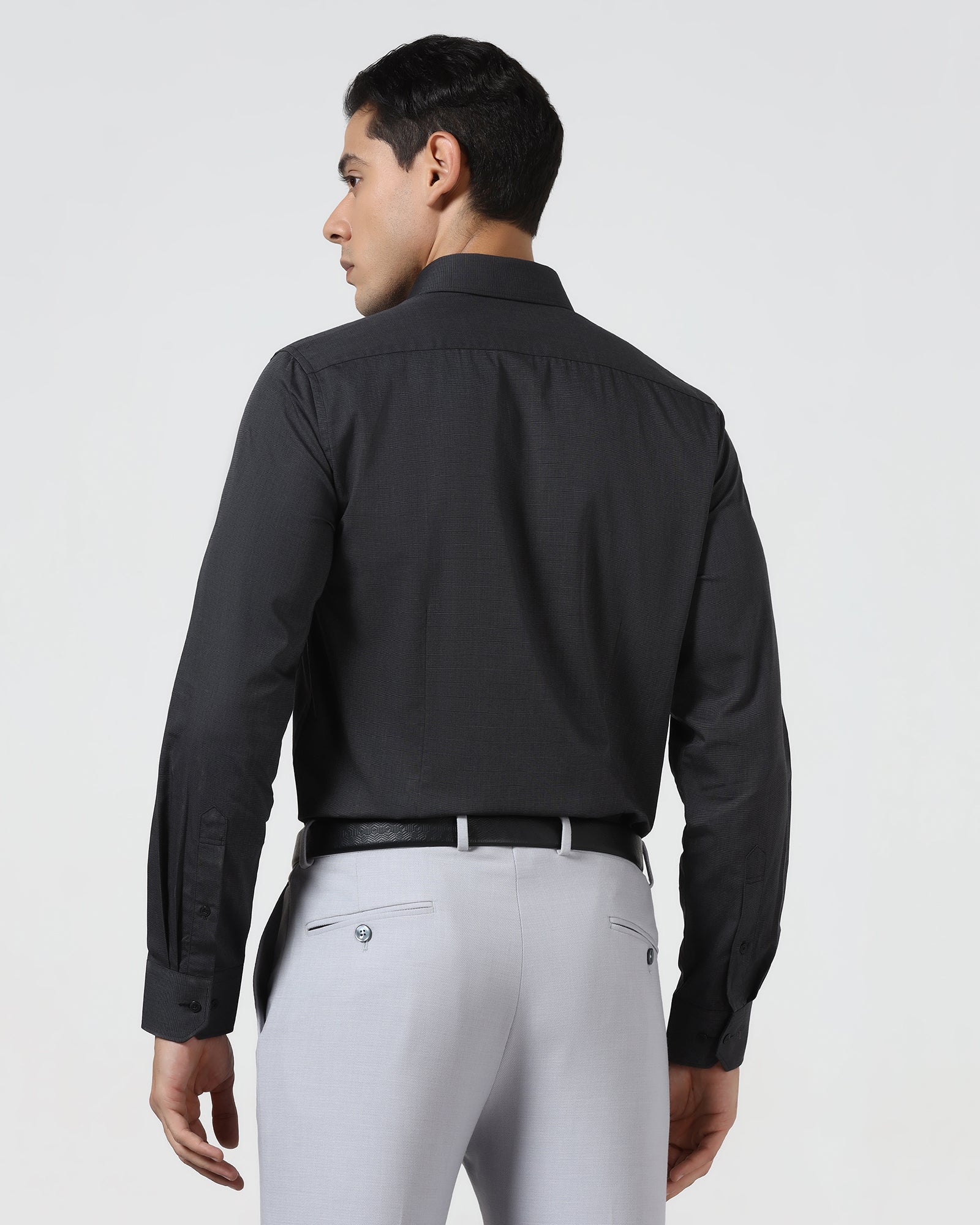 Black Solid Shirt - Pixel