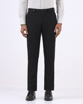 Black Solid Trouser - Hender