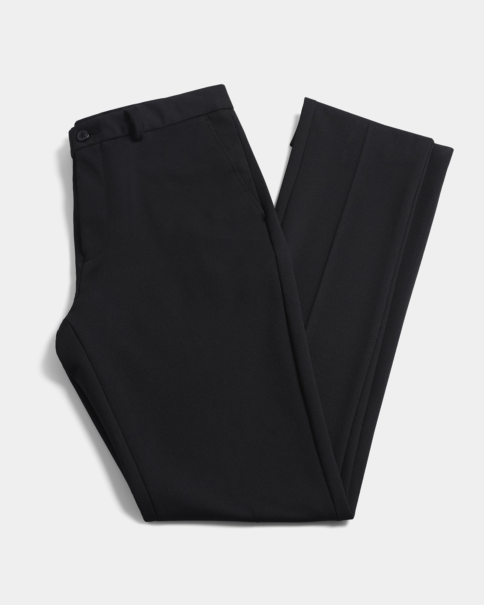 Black Solid Trouser - Hender