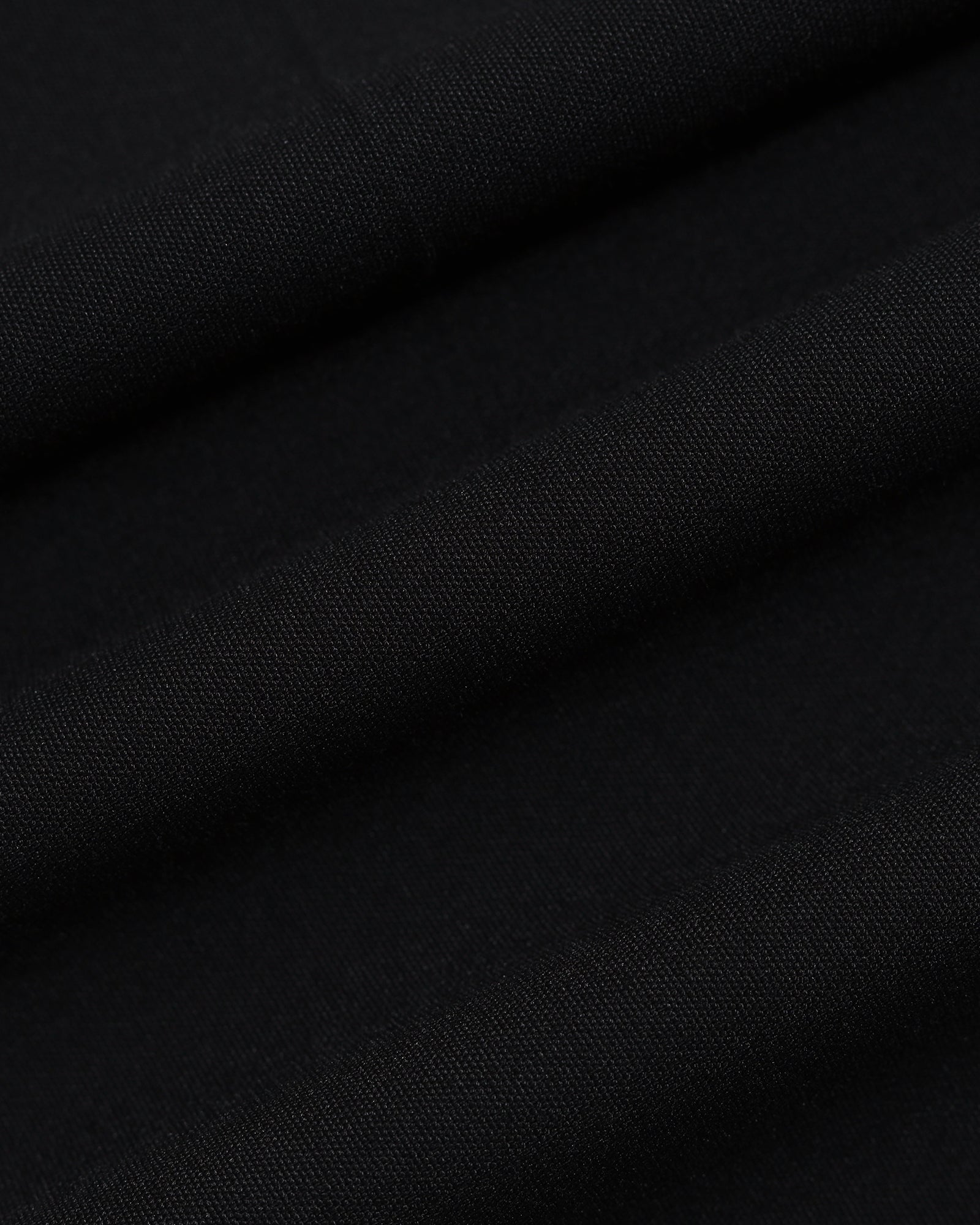 Black Solid Trouser - Landry