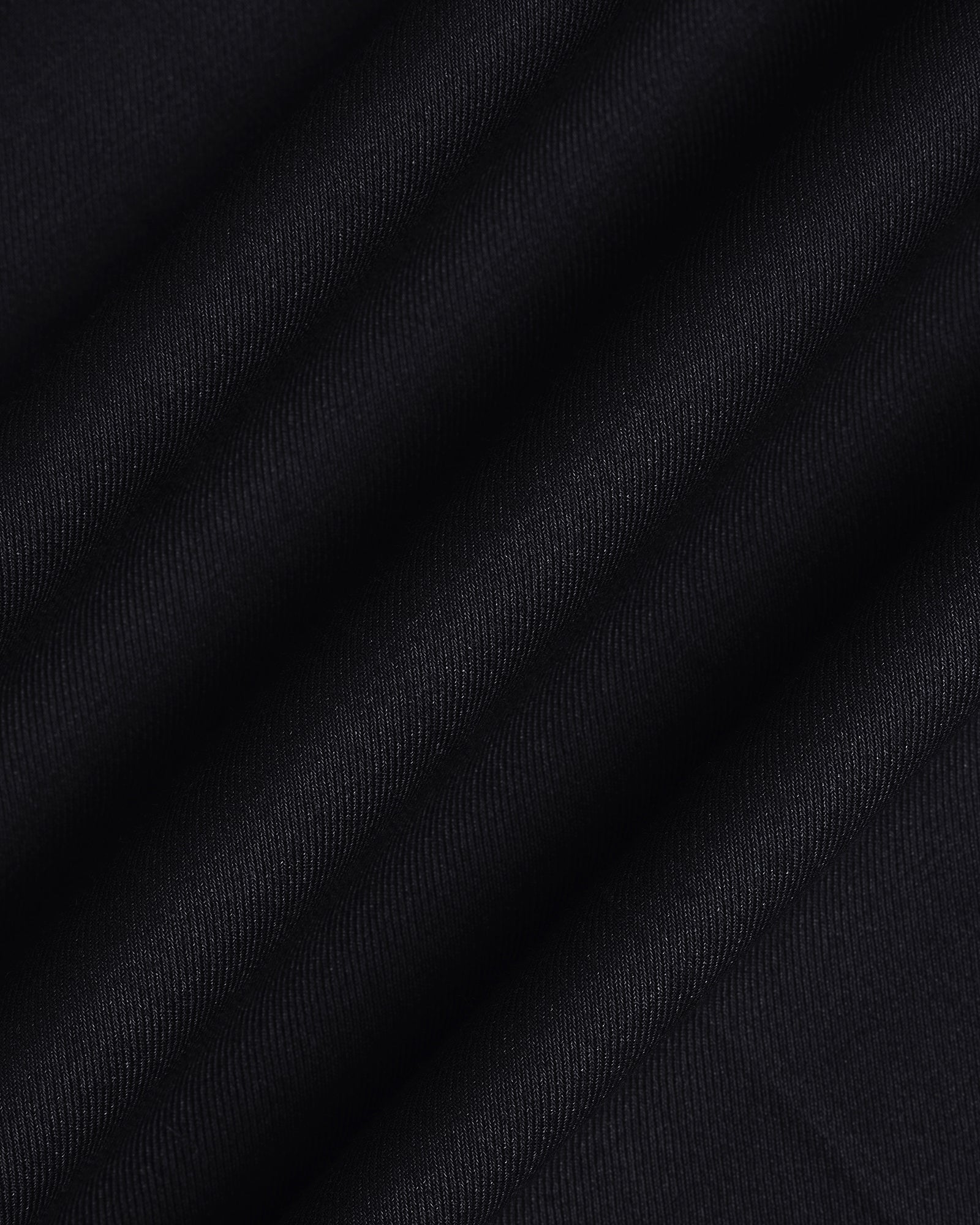 Black Solid Trouser - Liano