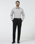 Black Solid Trouser - Marco