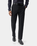 Black Solid Trouser - Tudor