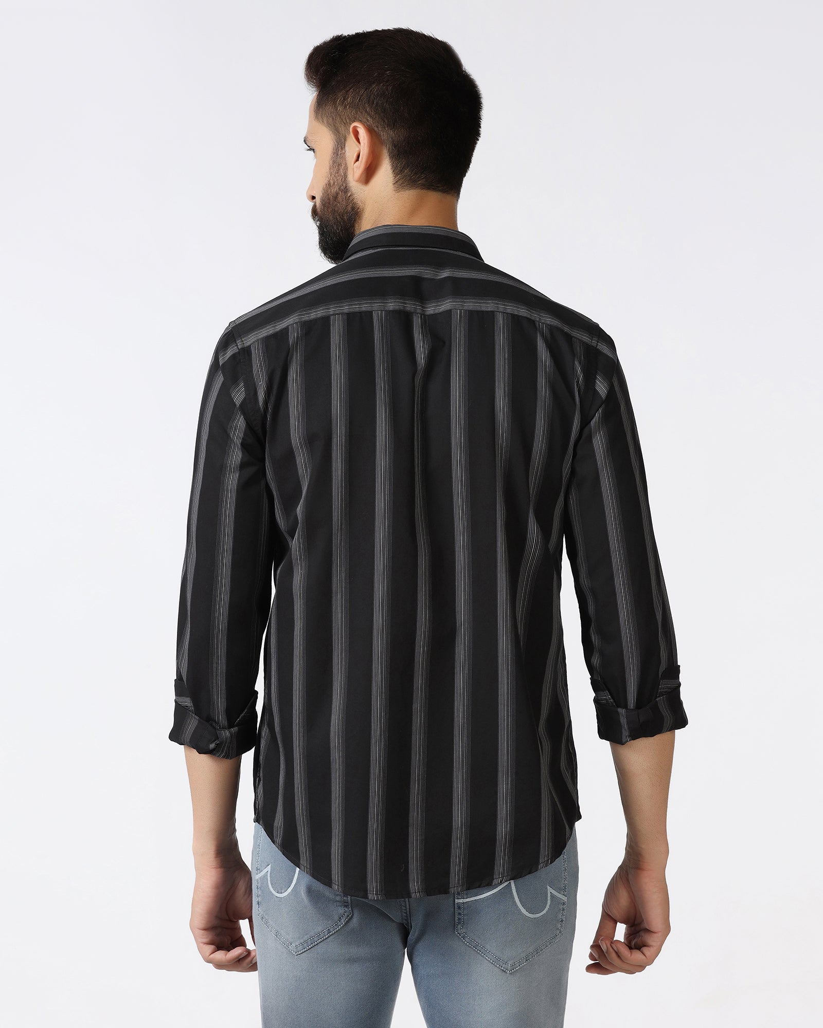 Black Stripe Shirt - Enno