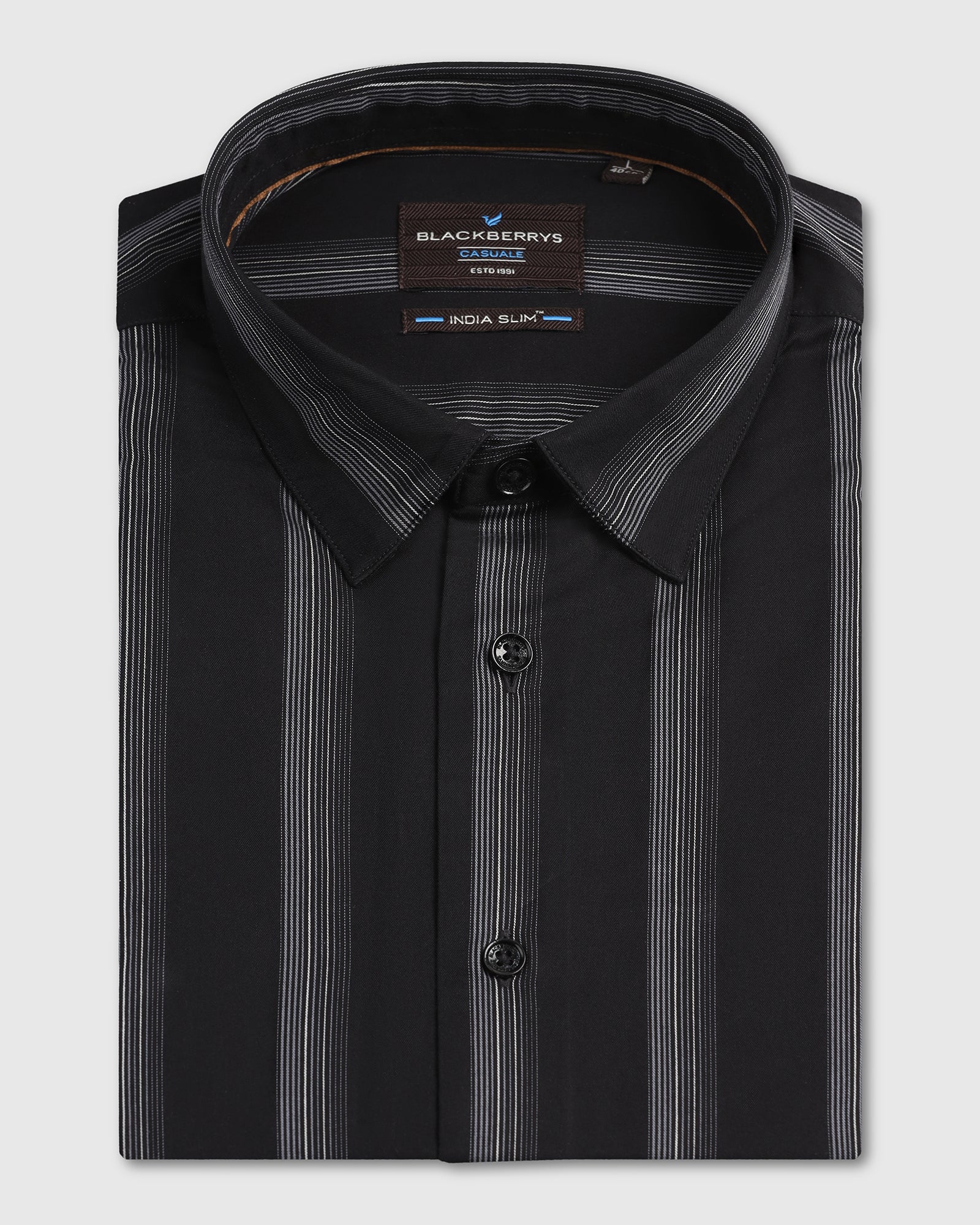 Black Stripe Shirt - Enno