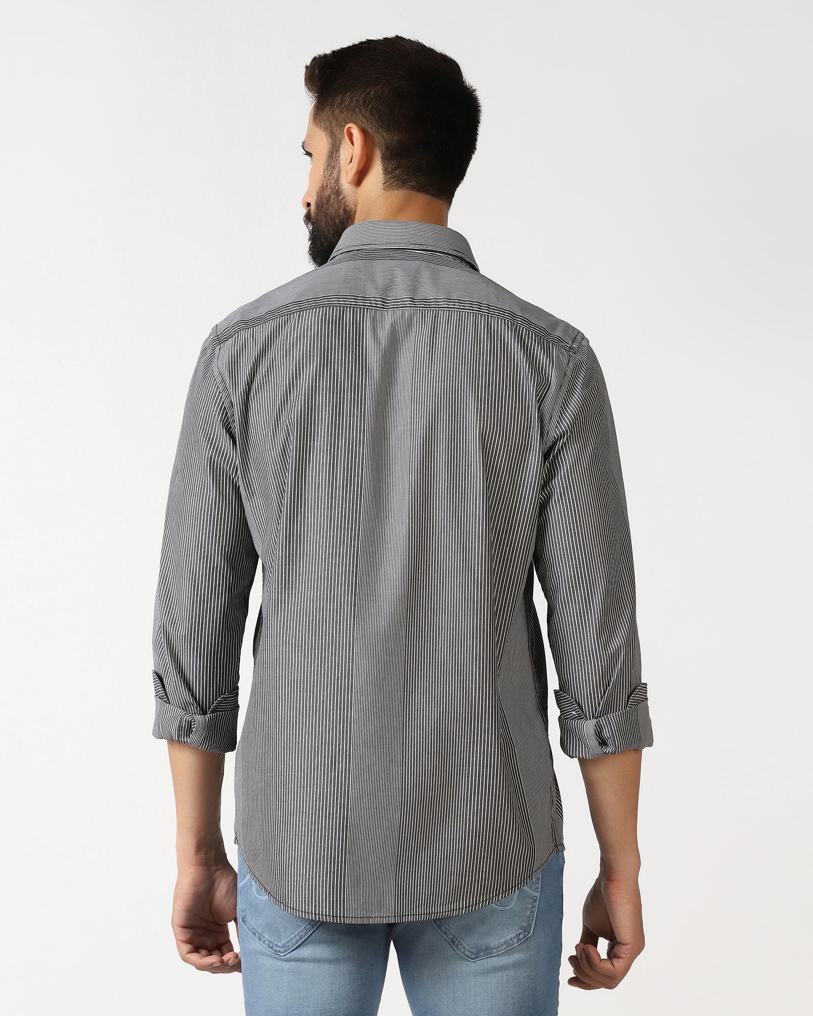 Black Stripe Shirt - Juden