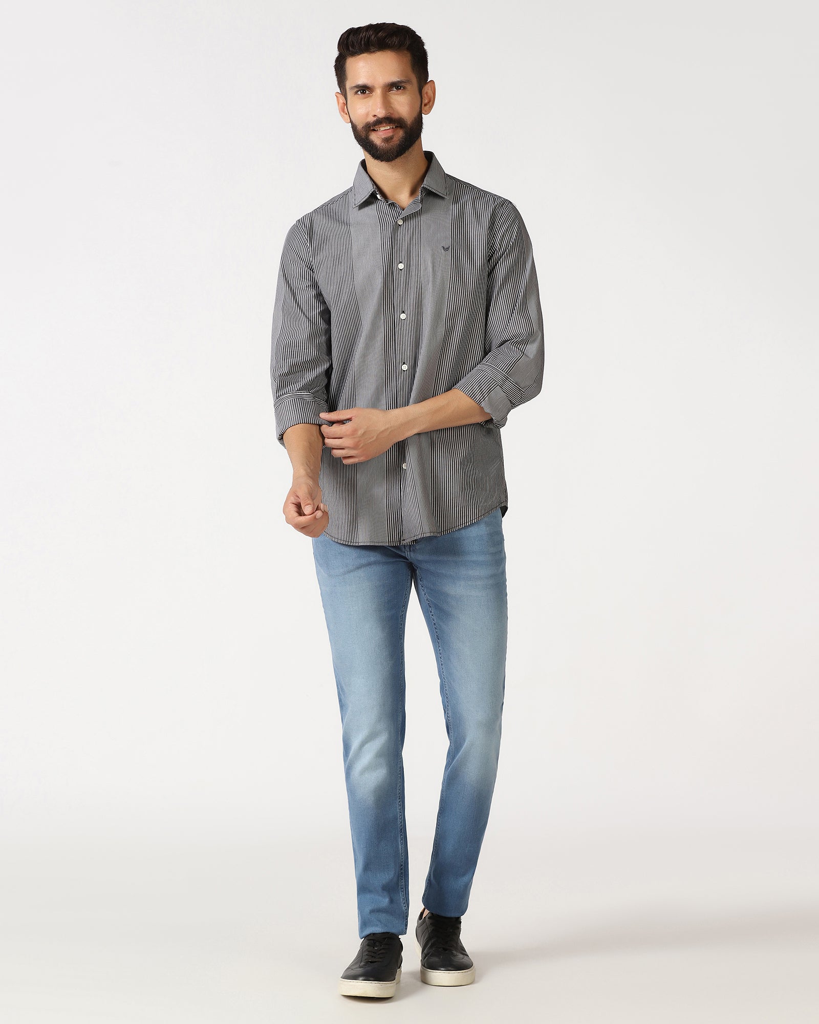 Black Stripe Shirt - Juden